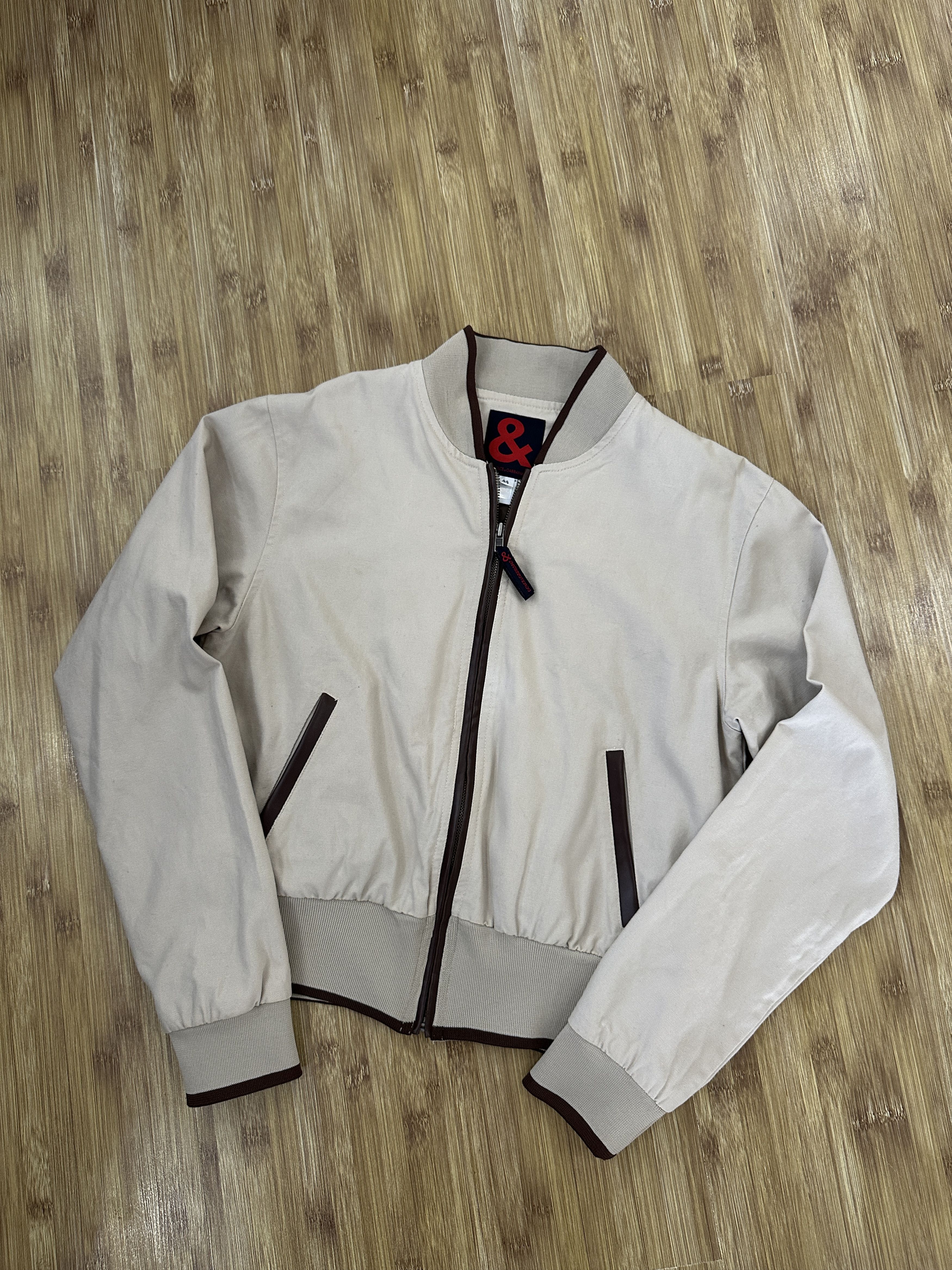Dolce & Gabbana Dolce & Gabbana Vintage Light Bomber Jacket Size M / US 6-8 / IT 42-44 - 1 Thumbnail