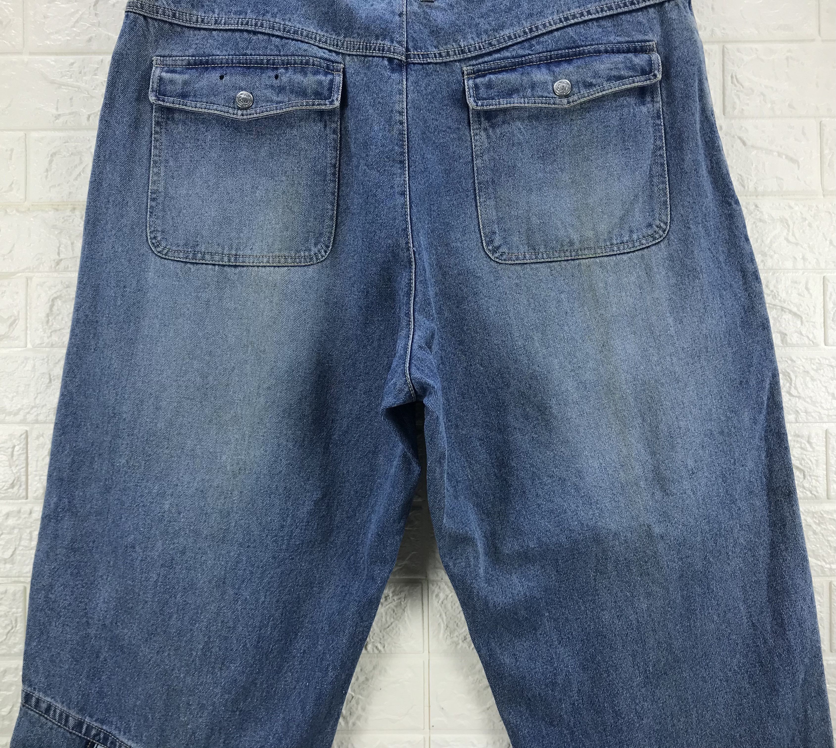 Makaveli Vintage Makaveli Tupac Shakur Portrait Patched Baggy Jeans Size US 42 / EU 58 - 7 Thumbnail