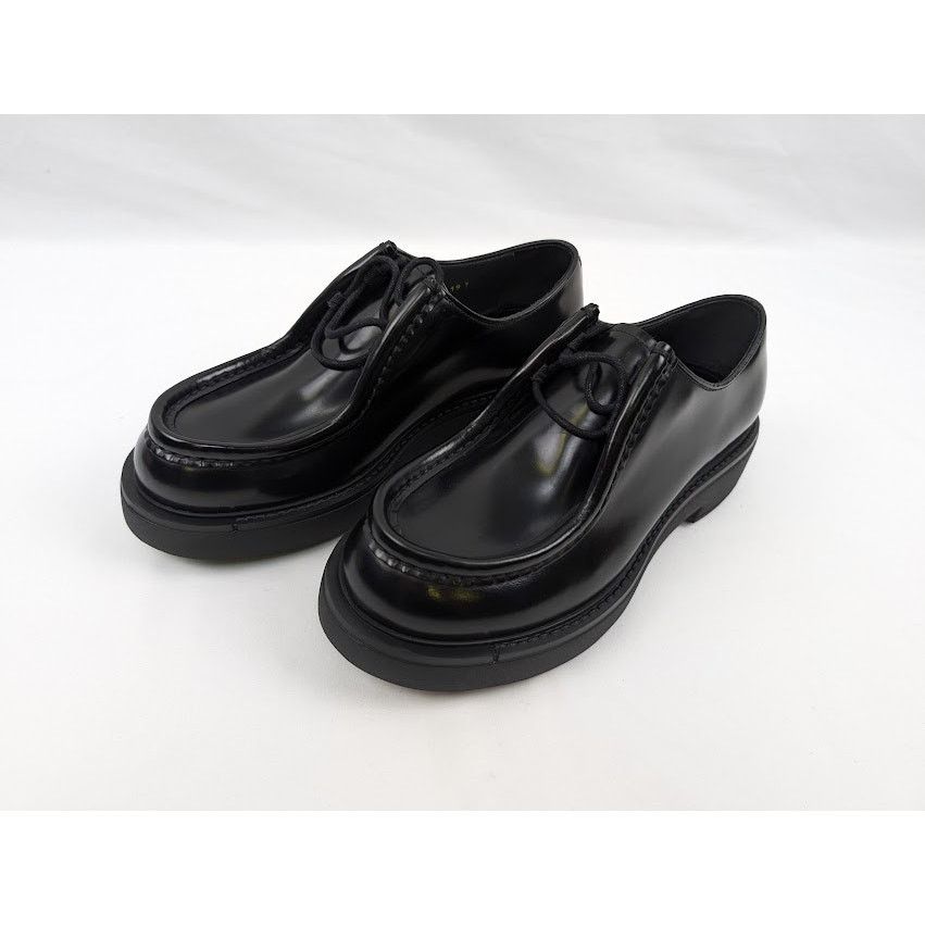 Prada o1rshd1 Q:2 / Calzature Uomo Shoes in Nero Size US 8 / EU 41 - 2 Thumbnail