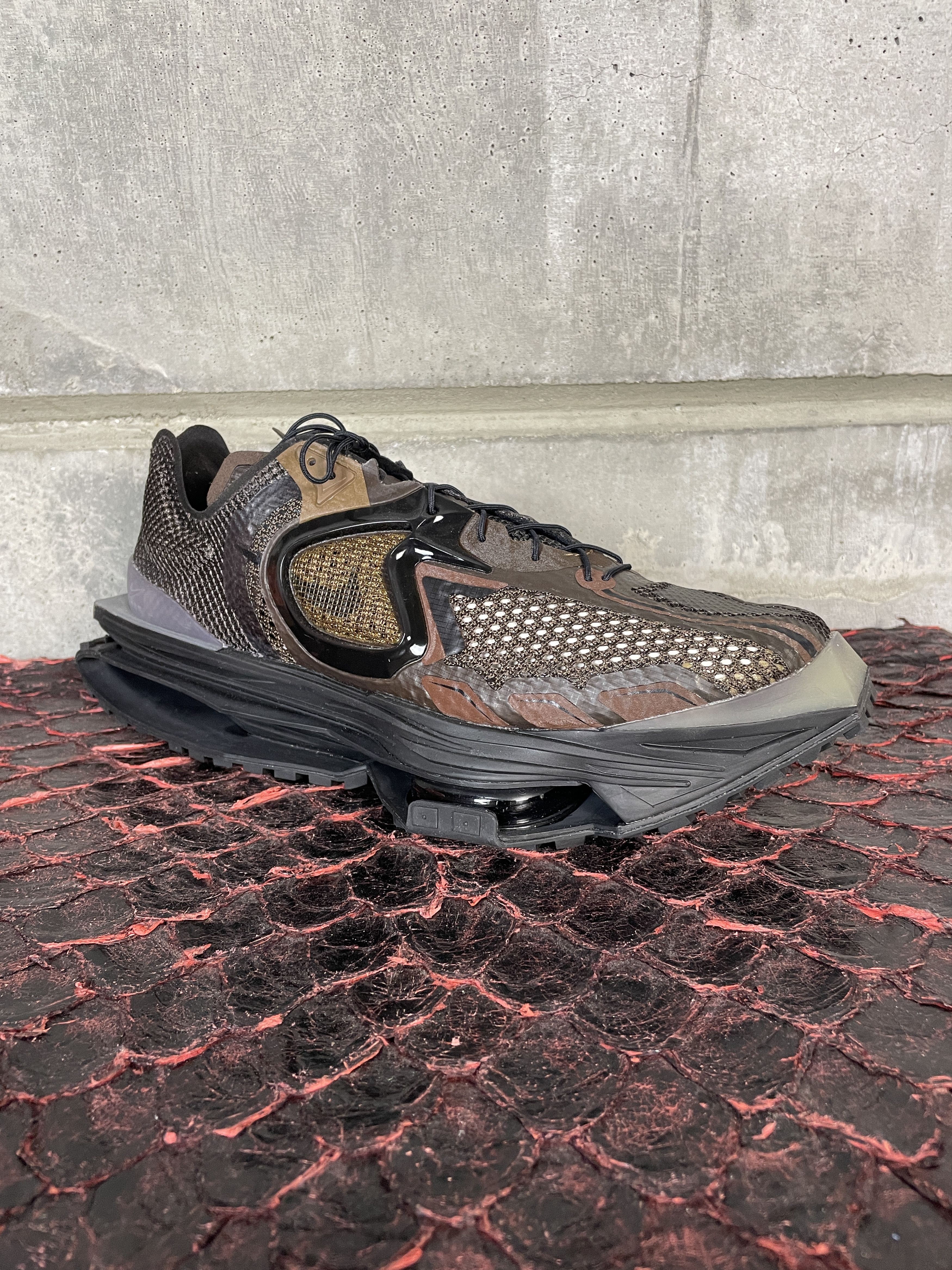 MMW × Nike Matthew M. Williams x Zoom 004 'Baroque Brown' Size US 12 / EU 45 - 2 Thumbnail