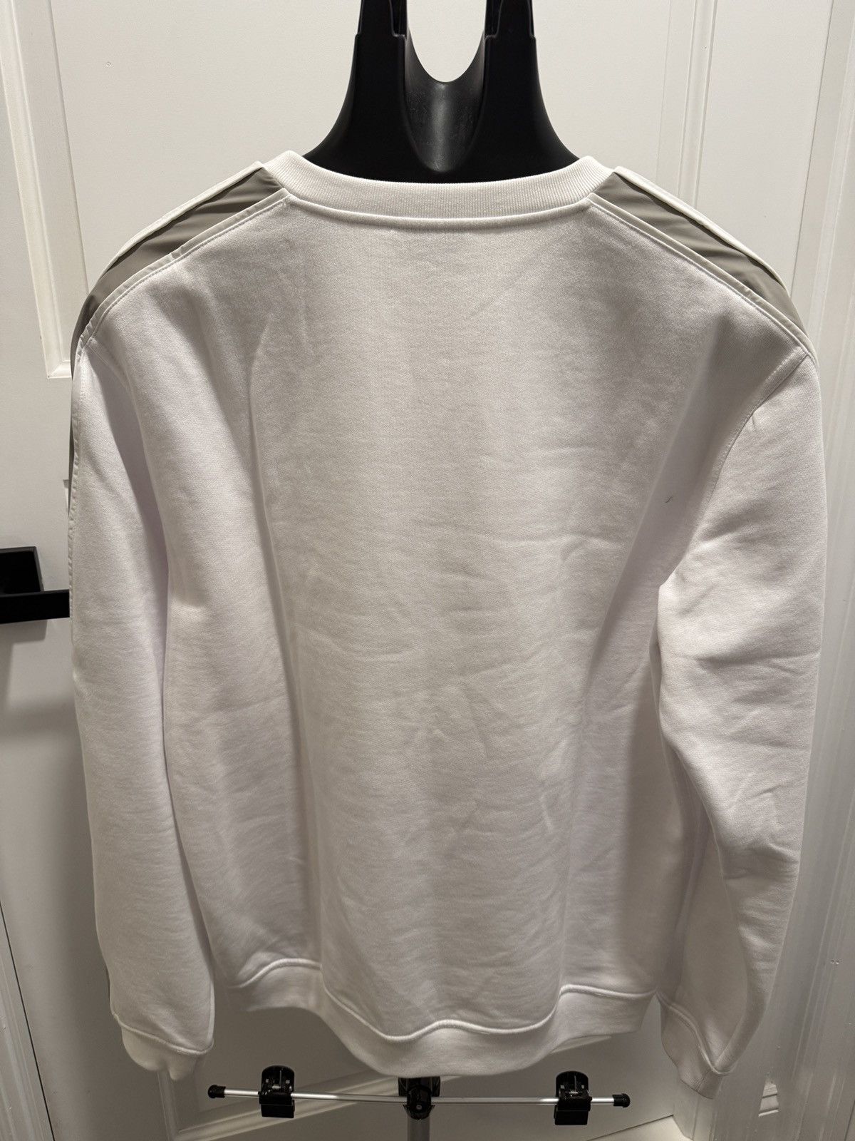 Hermes Hermes WHITE/GREY mens Run H crewneck sweatshirt Size US XL / EU 56 / 4 - 3 Thumbnail