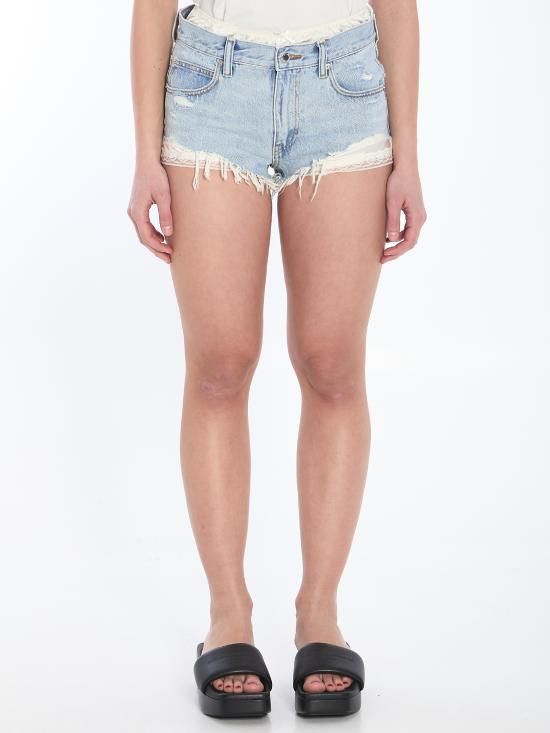 Alexander Wang ALEXANDER WANG Women Shorts & Burmudas 4DC2254709 PURPLE Size 28" / US 6 / IT 42 - 1 Thumbnail