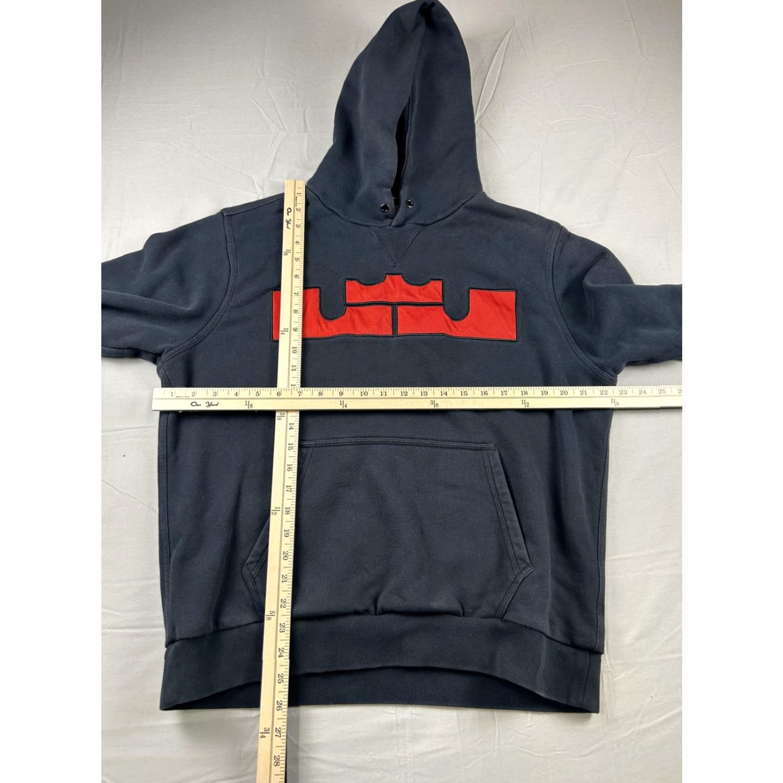 Nike VINTAGE Nike LeBron James Hoodie Mens L Blue Fleece Pullover Sweatshirt Size US L / EU 52-54 / 3 - 5 Thumbnail