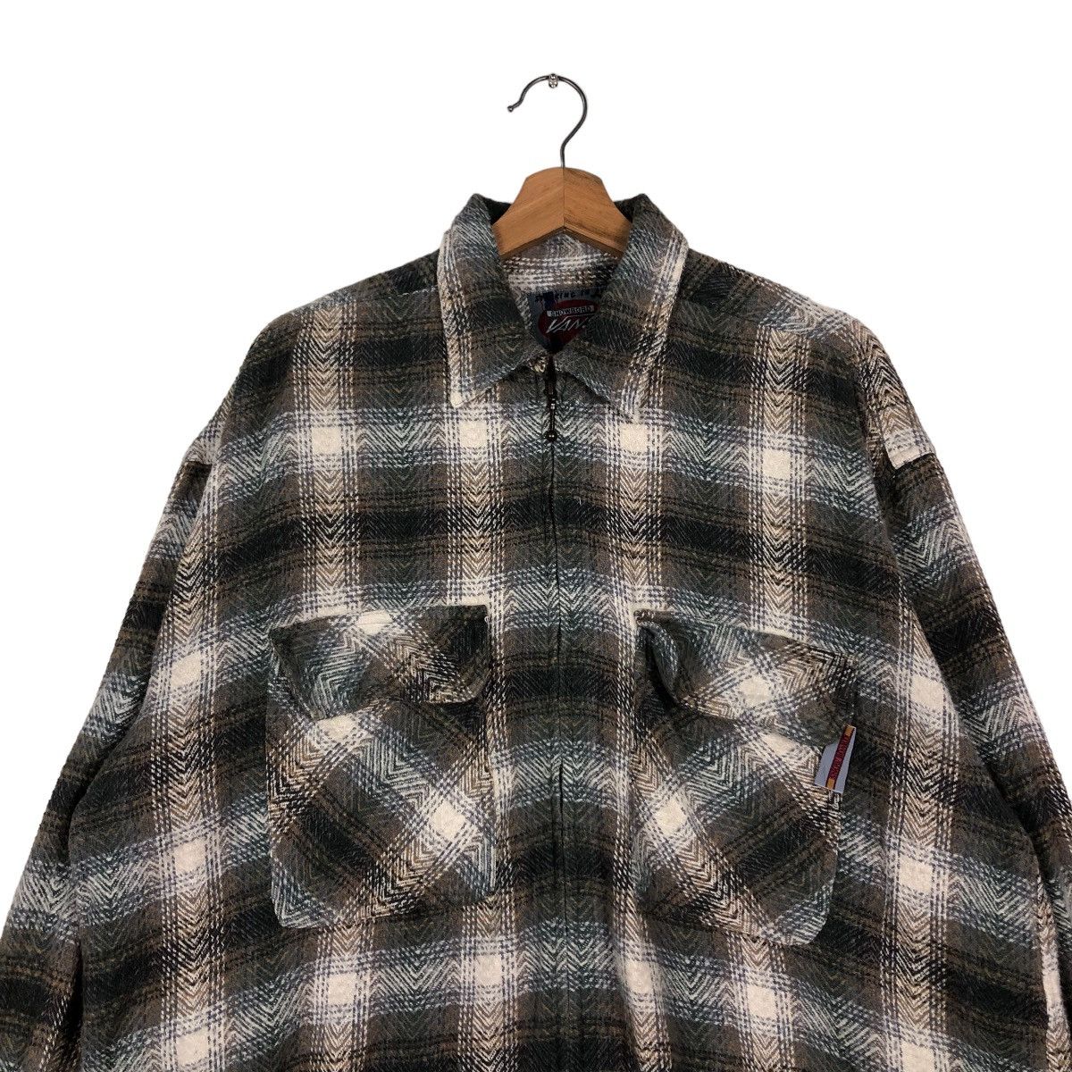 Japanese Brand 📌VINTAGE SHIRT FLANNEL JACKET VANS USA TARTAN DESIGN Size US M / EU 48-50 / 2 - 5 Thumbnail
