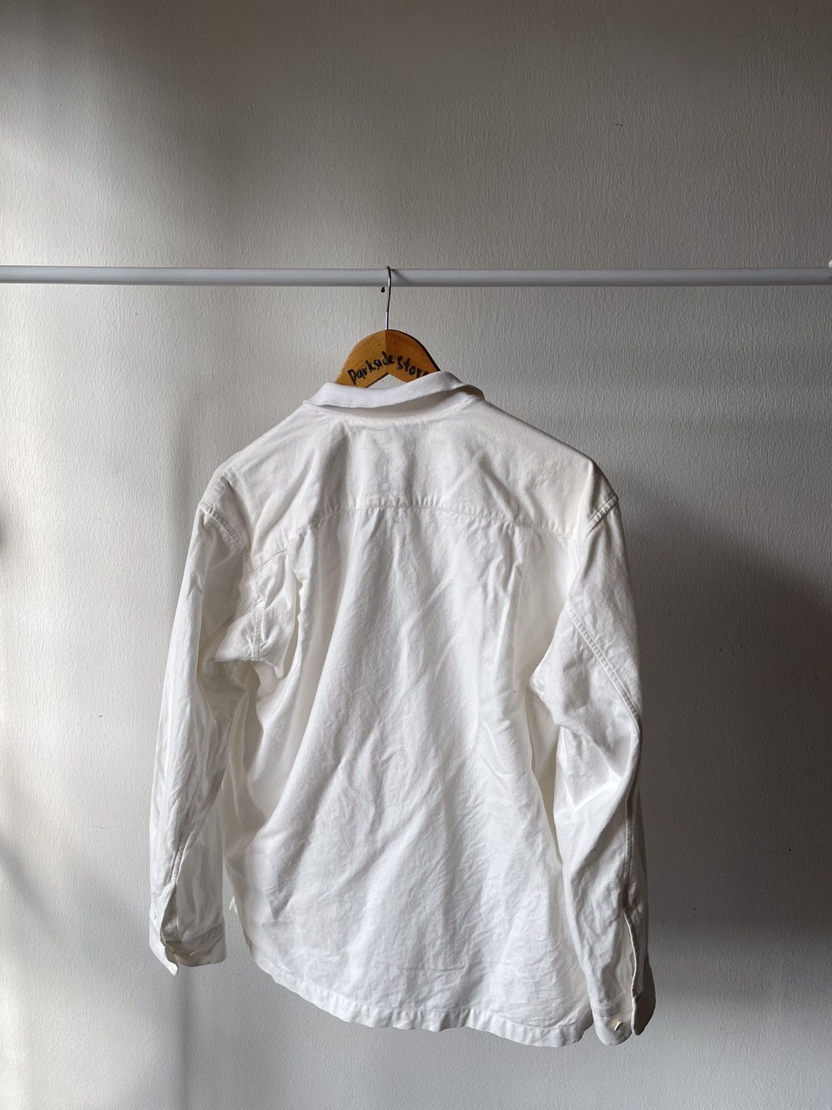 Issey Miyake 2000s Issey Miyake White Zipper Shirt Size US M / EU 48-50 / 2 - 6 Thumbnail