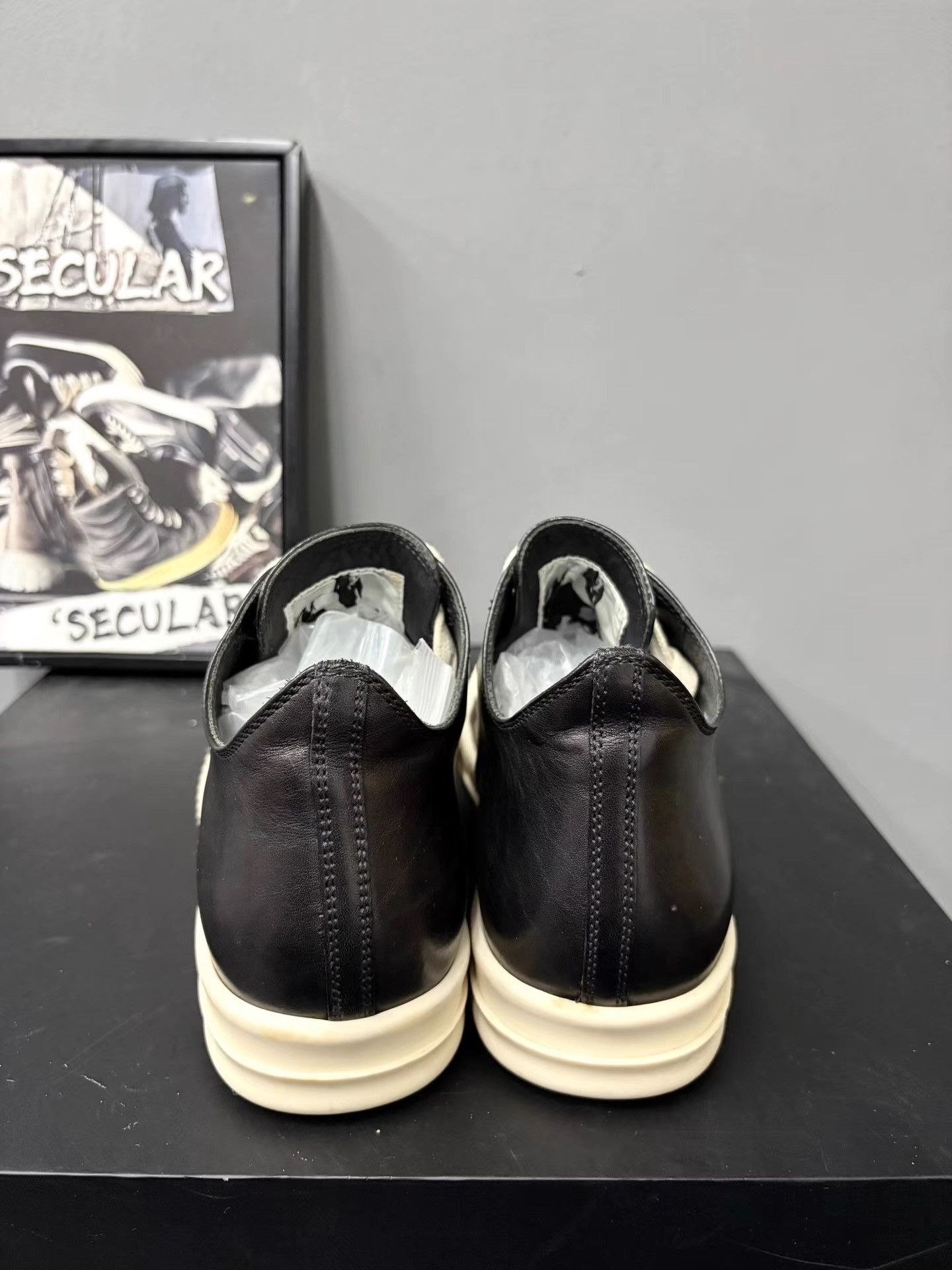 Rick Owens Rick Owens Mainline Leather Big Converse K34 Size US 6.5 / IT 36.5 - 7 Thumbnail