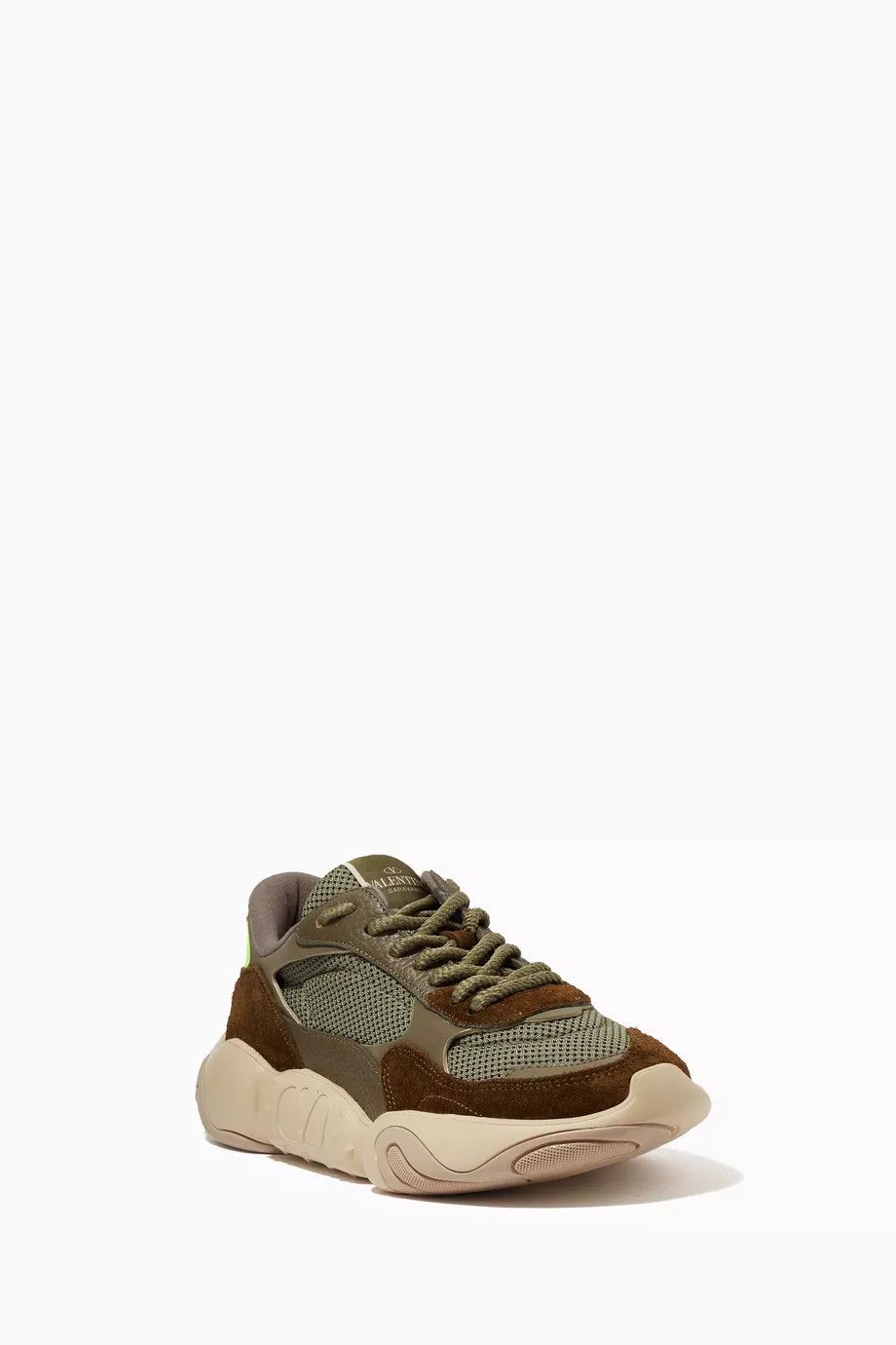 Valentino o1y0525 Logo Low-Top Sneakers in Multicolor Size US 11 / EU 44 - 2 Thumbnail