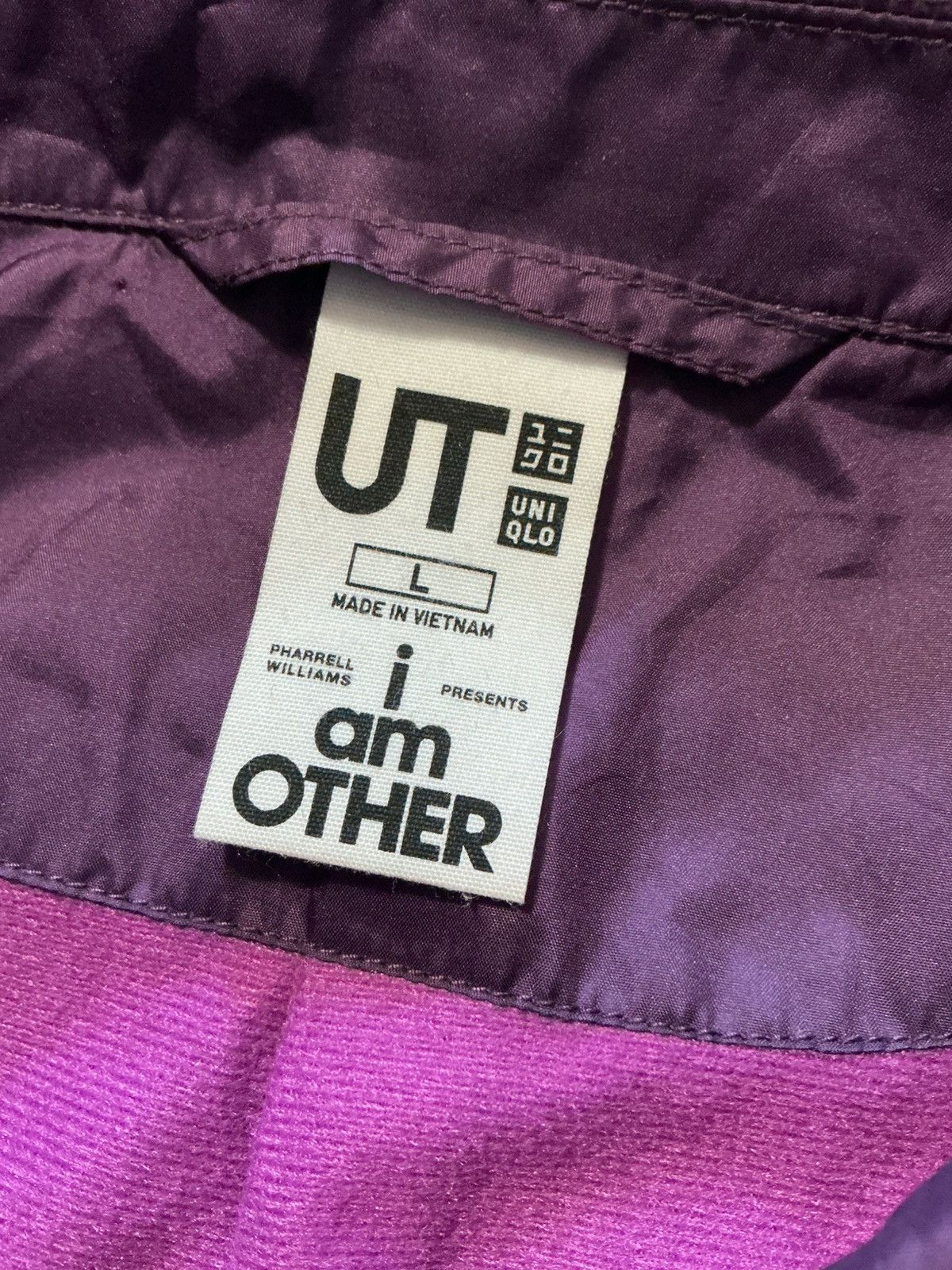 Pharrell × Uniqlo Uniqlo I Am Other Pharrell Focus On The Present Art Jacket Size US L / EU 52-54 / 3 - 5 Thumbnail
