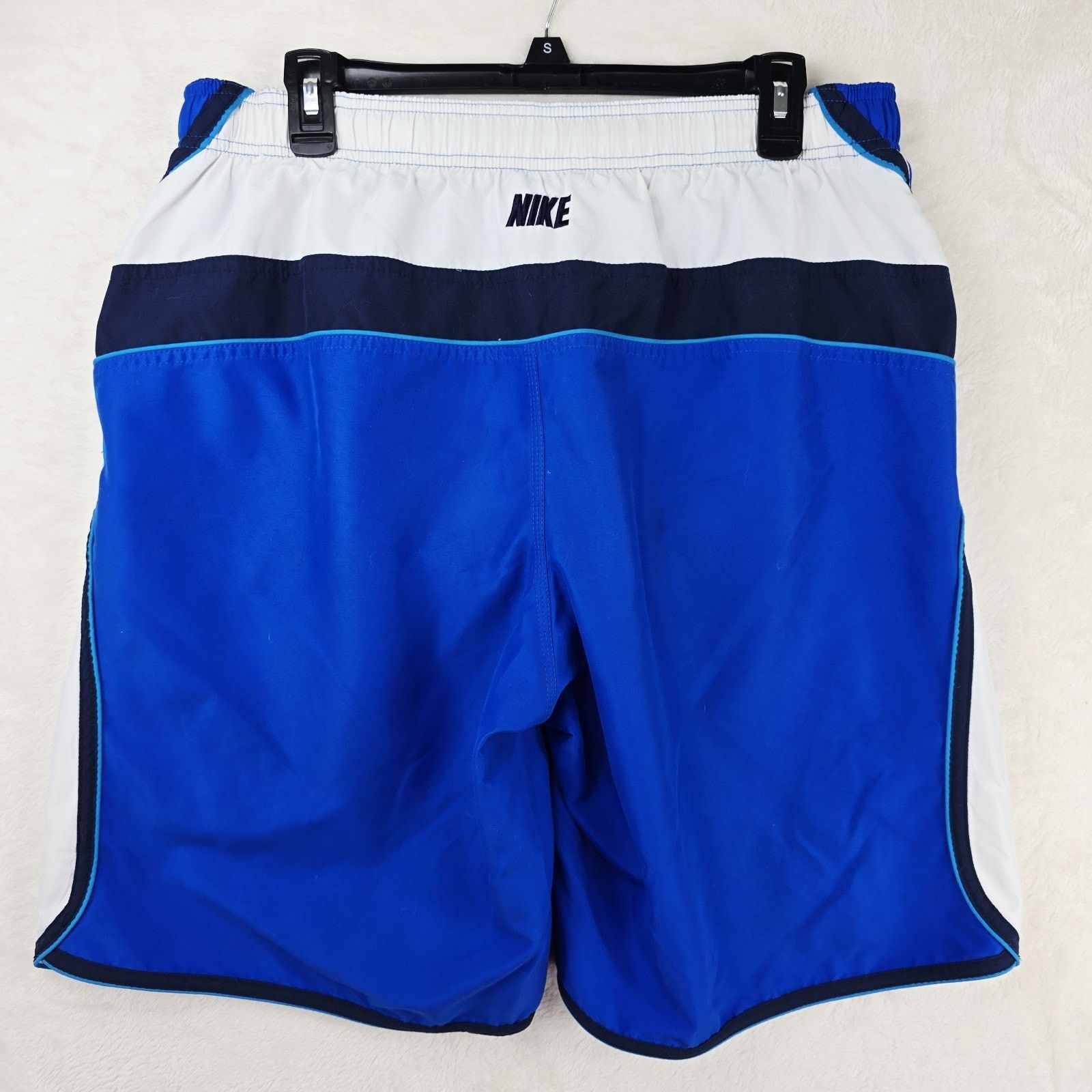 Nike Vintage Nike Board Shorts Mens Large BlueY2K Swim Trunks Size US 33 - 8 Thumbnail