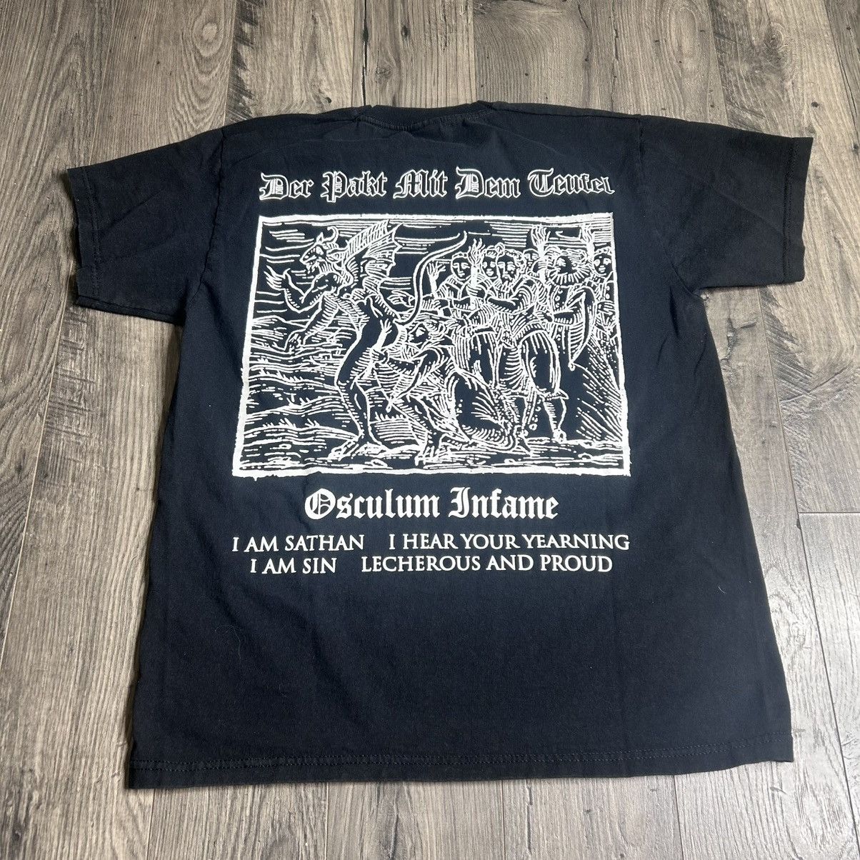 Band Tees Vintage belphegor shred for satan metal band tee shirt Size US L / EU 52-54 / 3 - 2 Thumbnail