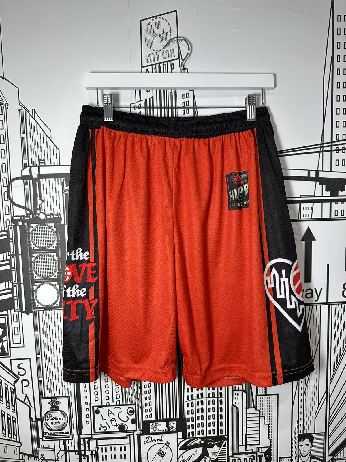 Nike Hupr League Nyc Basketball Shorts 2xl Size US 38 / EU 54 - 1 Thumbnail
