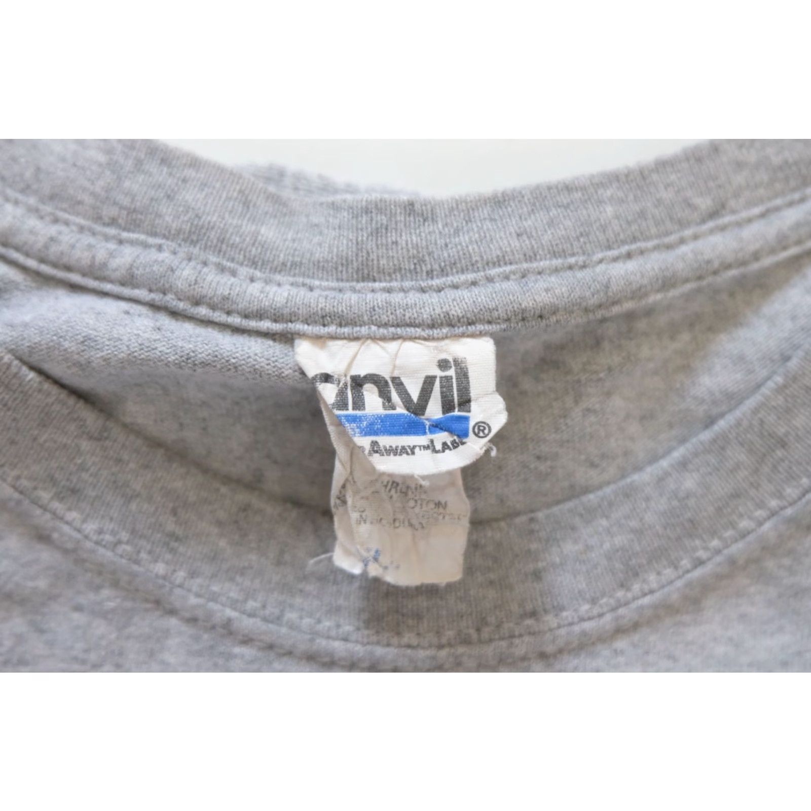 Anvil VINTAGE Anvil MOTORCYCLE SKULL Y2K OKLAHOMA BRAIN INJURY ASSOCIATION T SHIRT XL Gray Men's Short Sleeve Crew Neck Size US XL / EU 56 / 4 - 7 Thumbnail