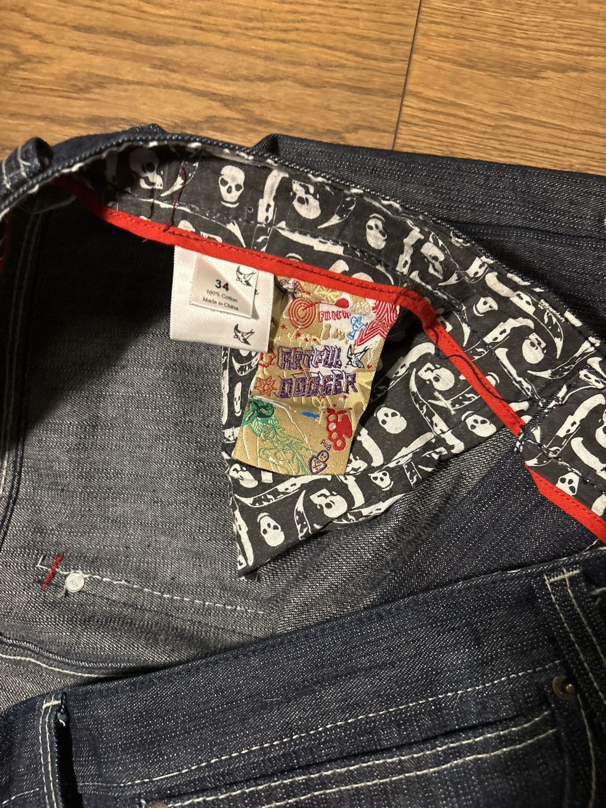 Artful Dodger Y2k skate streetwear wide jorts - Artful Dodger 2000s Size US 34 / EU 50 - 7 Thumbnail