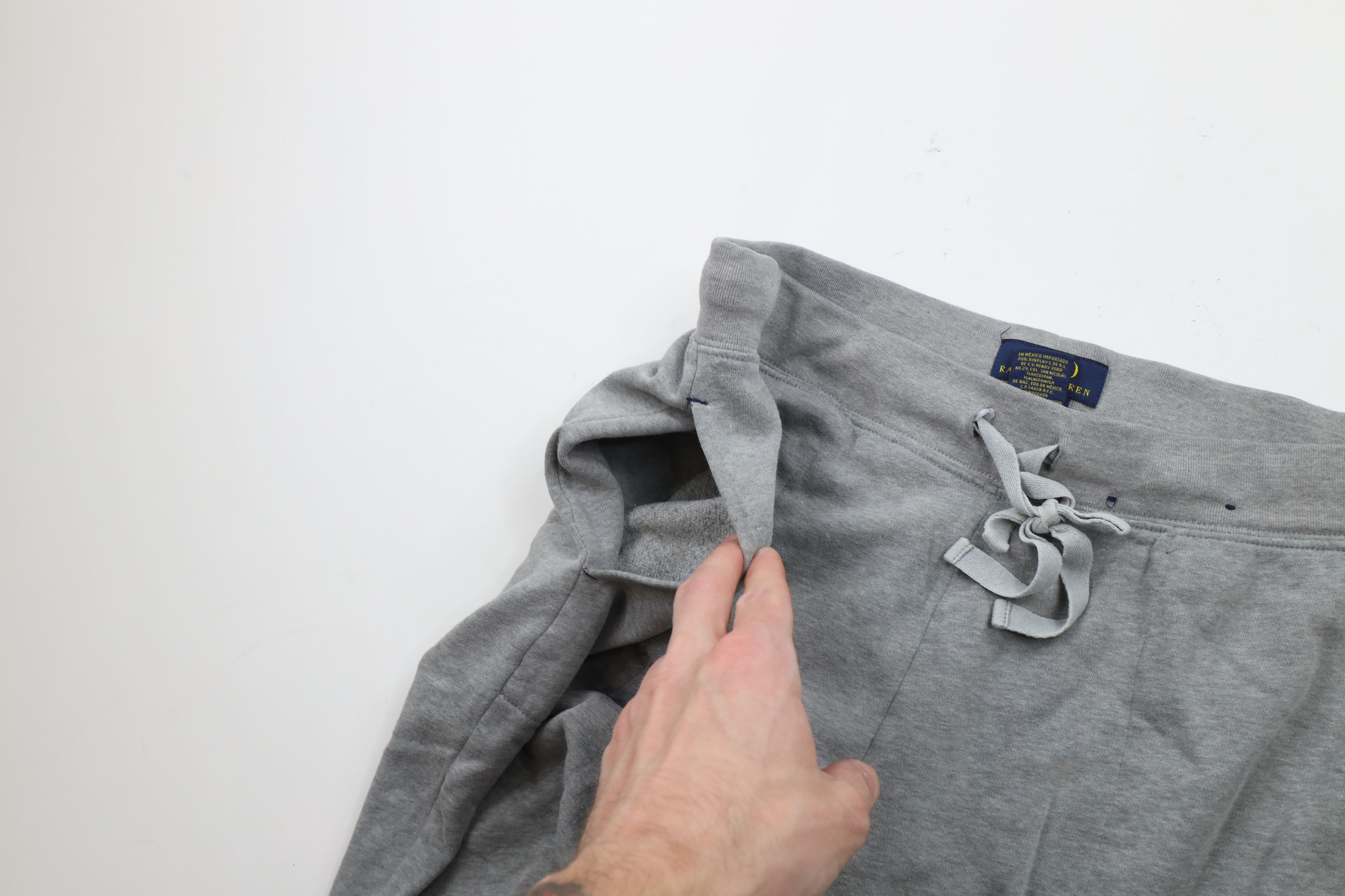 Ralph Lauren × Vintage Vintage Ralph Lauren Lightweight Cuffed Sweatpants Joggers Size US 38 / EU 54 - 6 Thumbnail