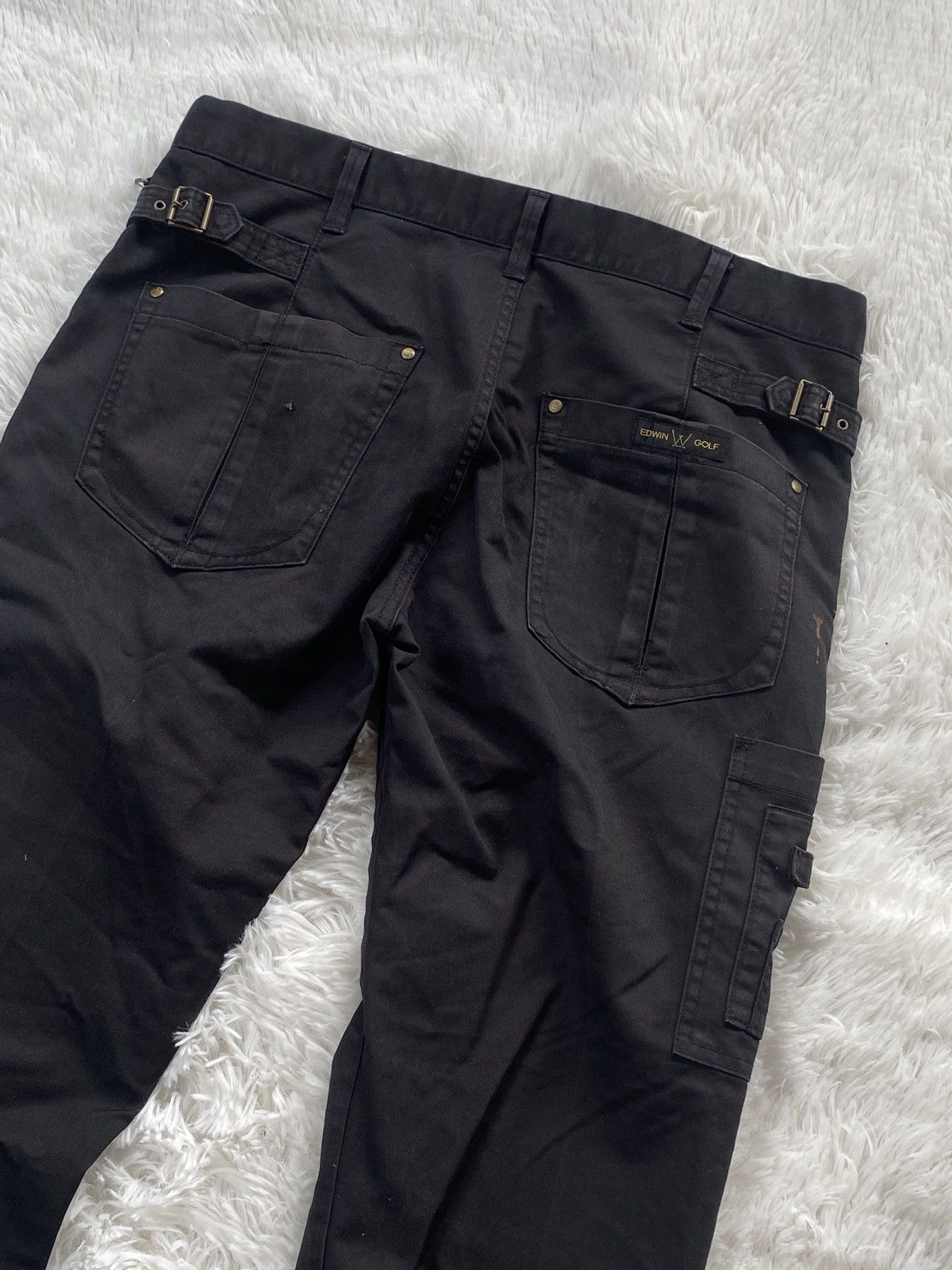 Edwin × Japanese Brand 💥RARE💥 Edwin Golf Tactical cargo pant bootcut Distressed Size US 36 / EU 52 - 12 Thumbnail
