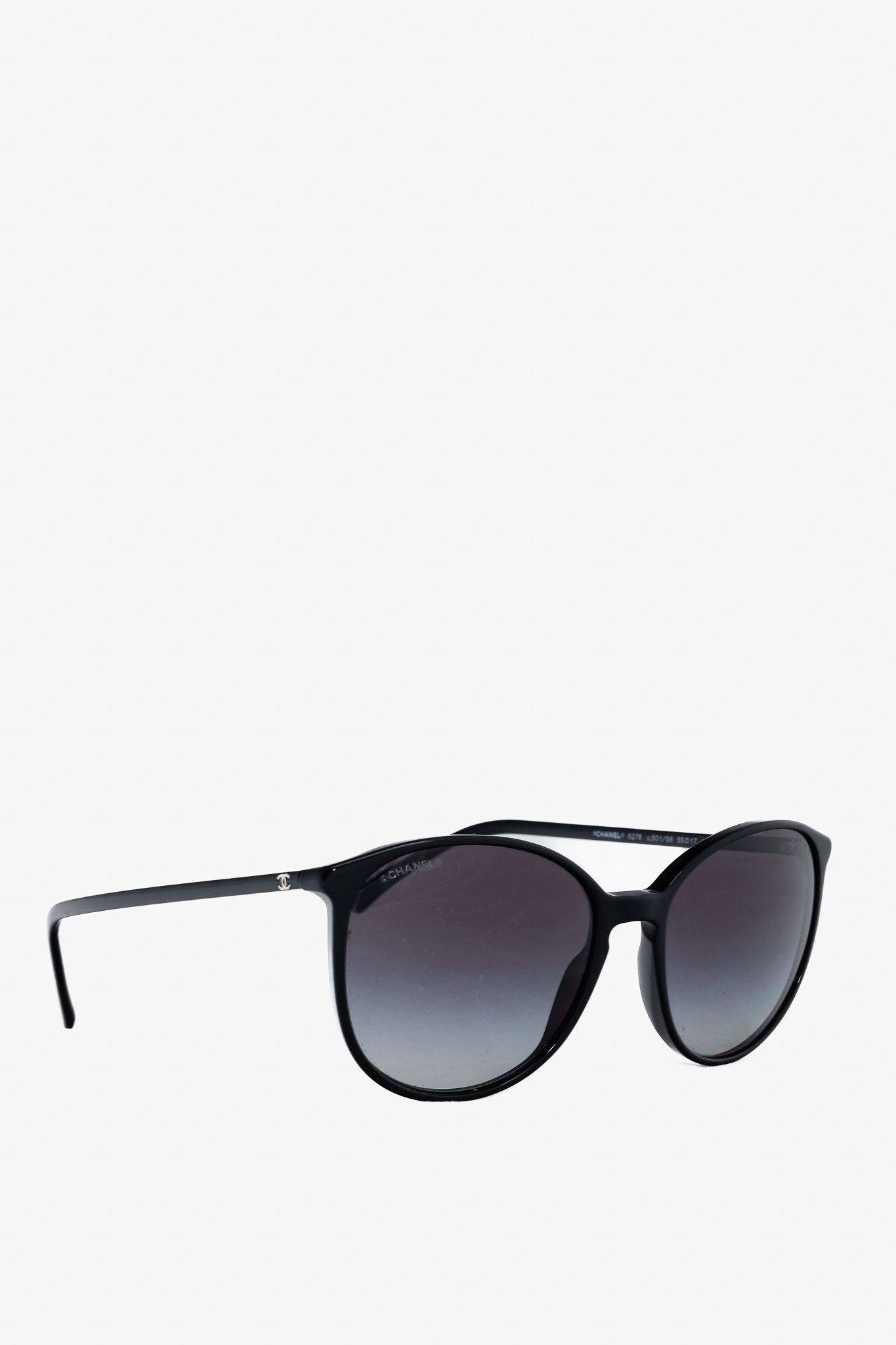 Chanel Chanel 5278 Black Micro-CC Butterfly Sunglasses Size ONE SIZE - 1 Thumbnail
