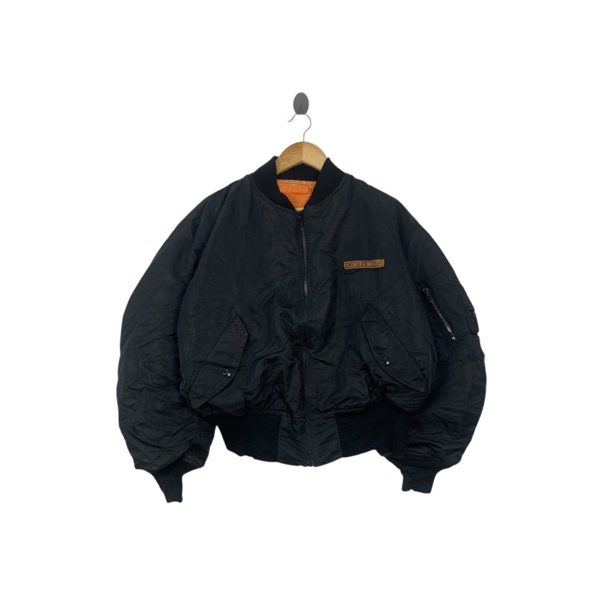 Vintage AVIREX USA MA-1 Fighter Pilot Reversible Bomber