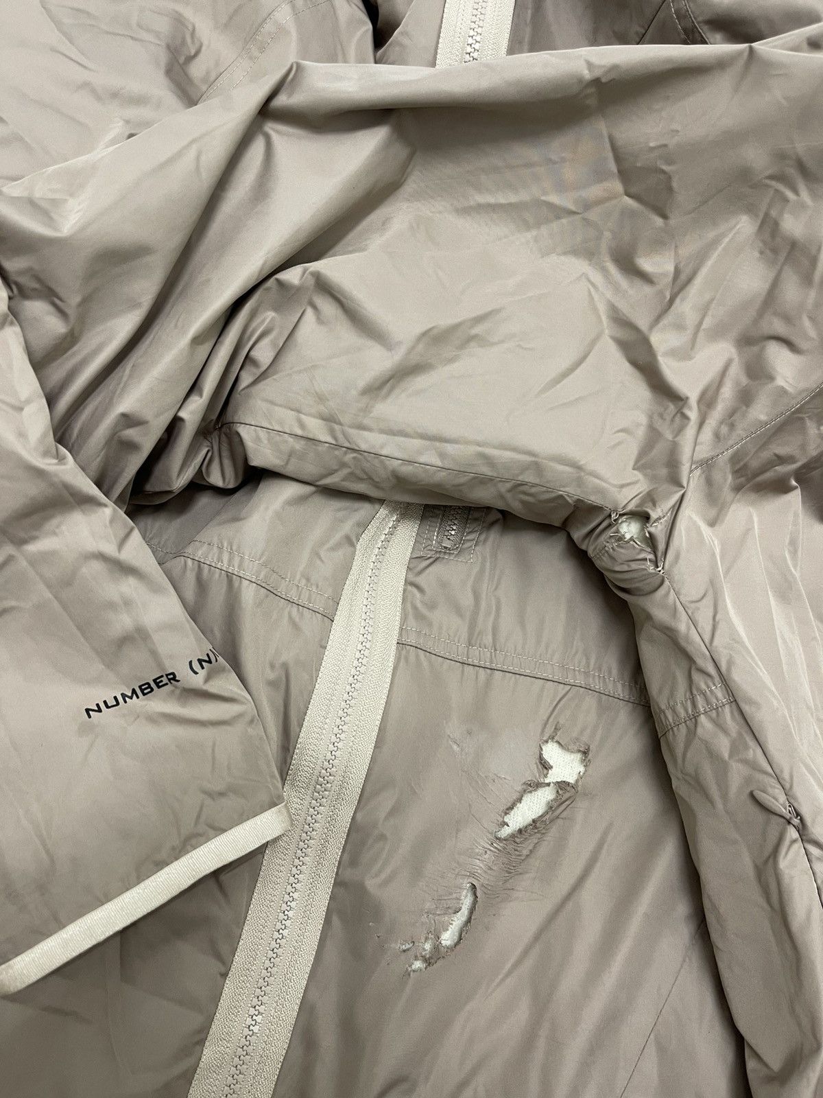 Number (N)ine Reversible Fleece Jacket