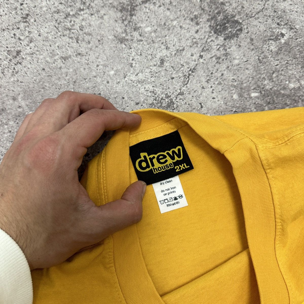Drew House Drew House Smile Orange oversized tee Hype USA rap og y2k Size US XXL / EU 58 / 5 - 5 Thumbnail
