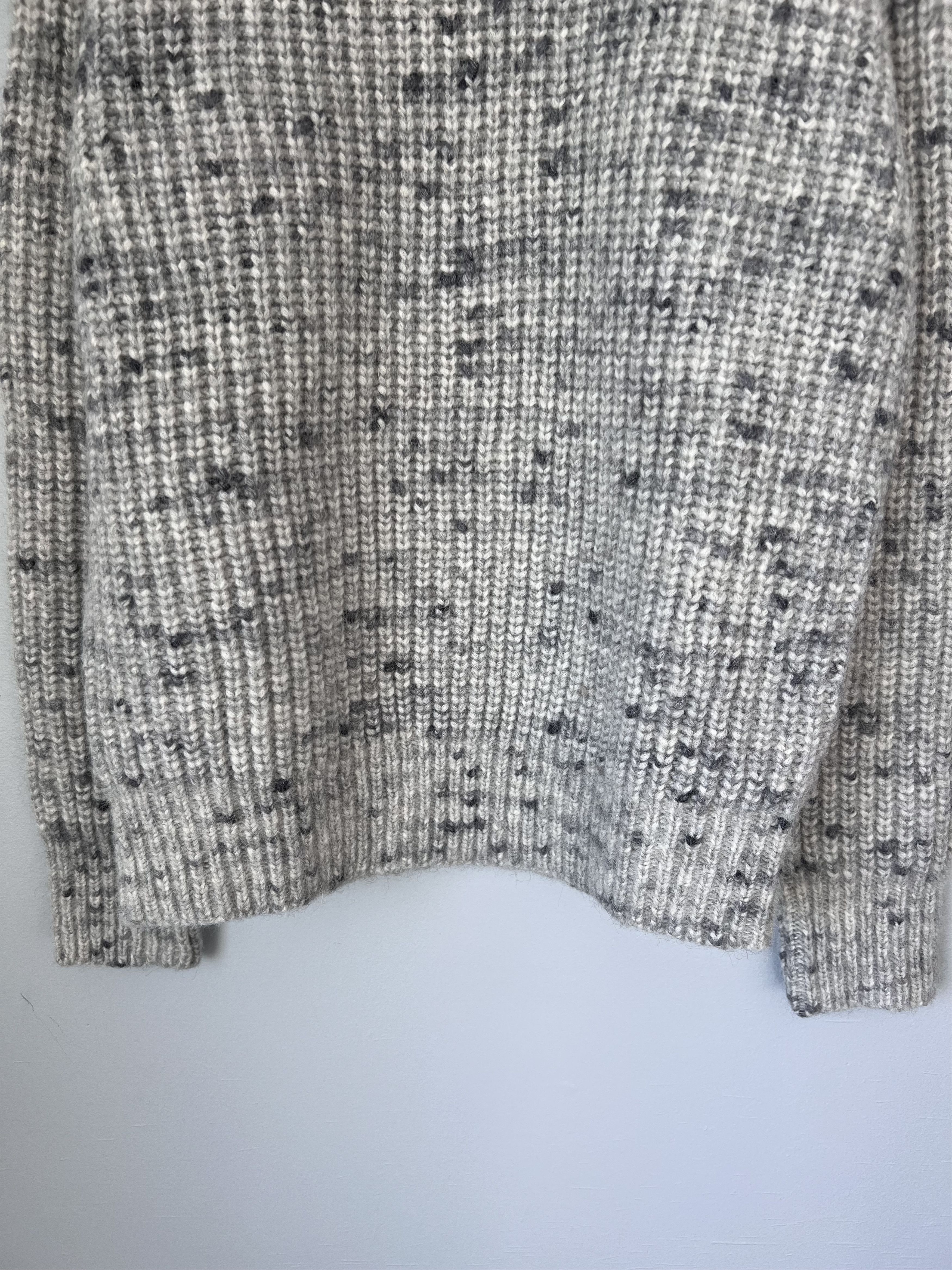 Aime Leon Dore Aime Leon Dore Flecked Alpaca Crewneck Sweater in Grey Size US XL / EU 56 / 4 - 3 Thumbnail