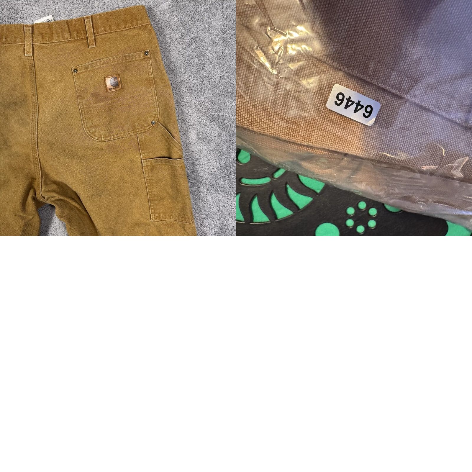 Carhartt VINTAGE Carhartt Pants Men 38x30 Double Knee Carpenter Dungaree Workwear Utility B136 BRN Size US 38 / EU 54 - 9 Thumbnail