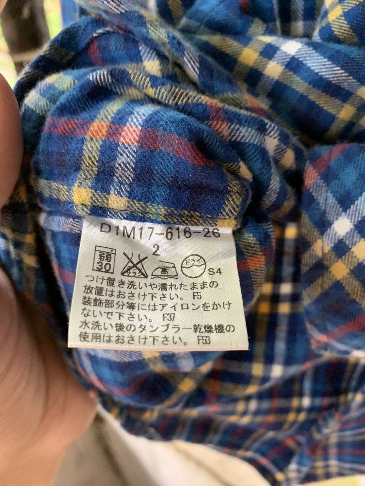 Burberry 🐍 Burberry Black Label Plaid Flannel Shirt Size US M / EU 48-50 / 2 - 8 Thumbnail