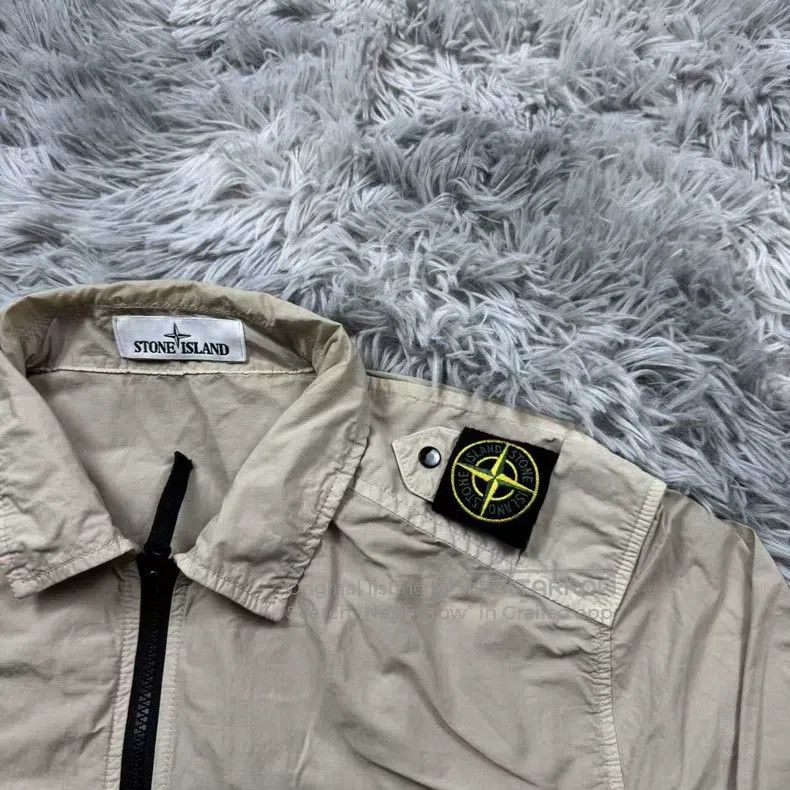 Stone Island Stone Island Shoulder Badge Beige Jacket Size US L / EU 52-54 / 3 - 3 Thumbnail