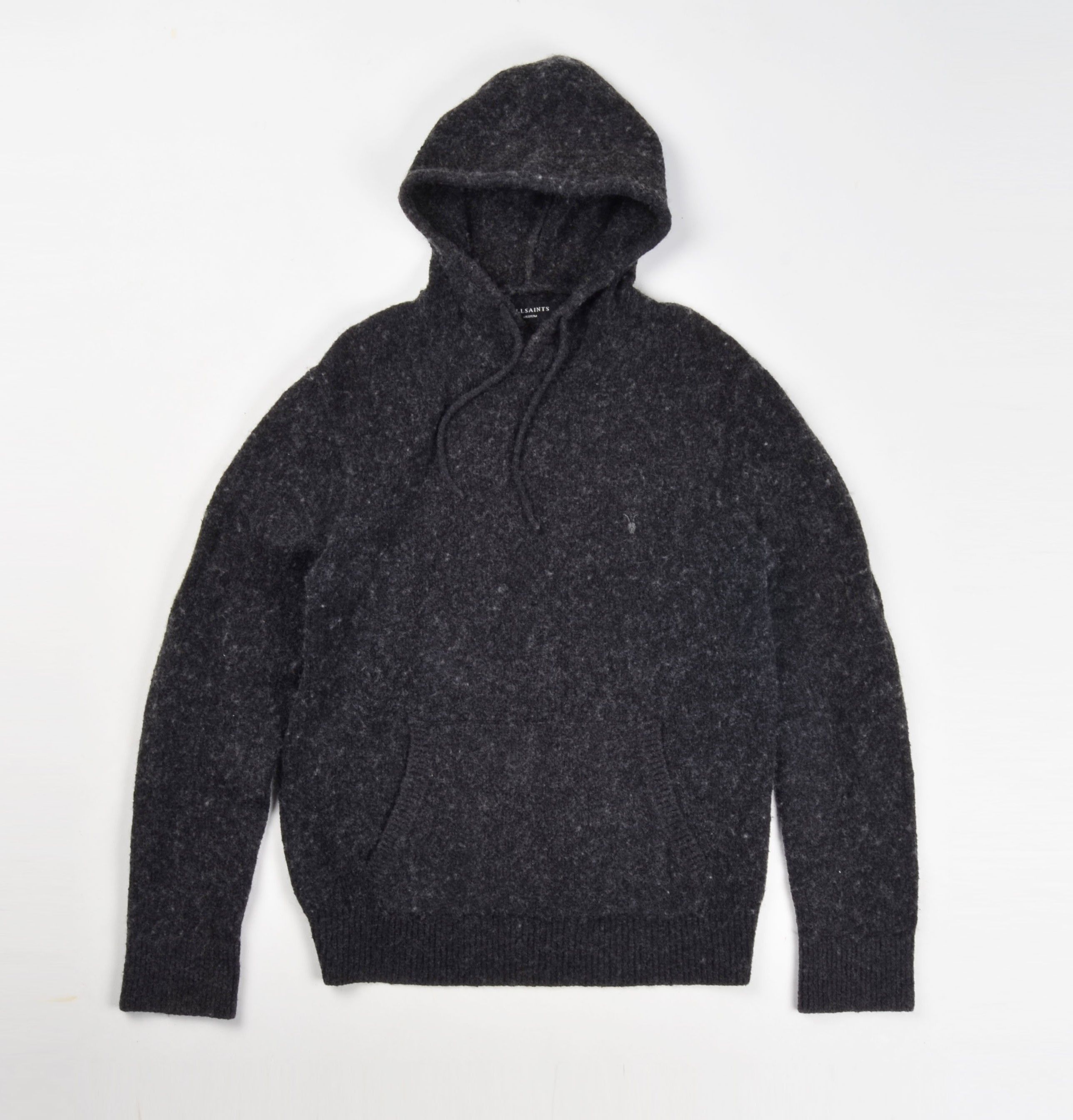 Allsaints Allsaints Cotton Wool Blend Warm Long Sleeve Hoodie Size US M / EU 48-50 / 2 - 1 Thumbnail