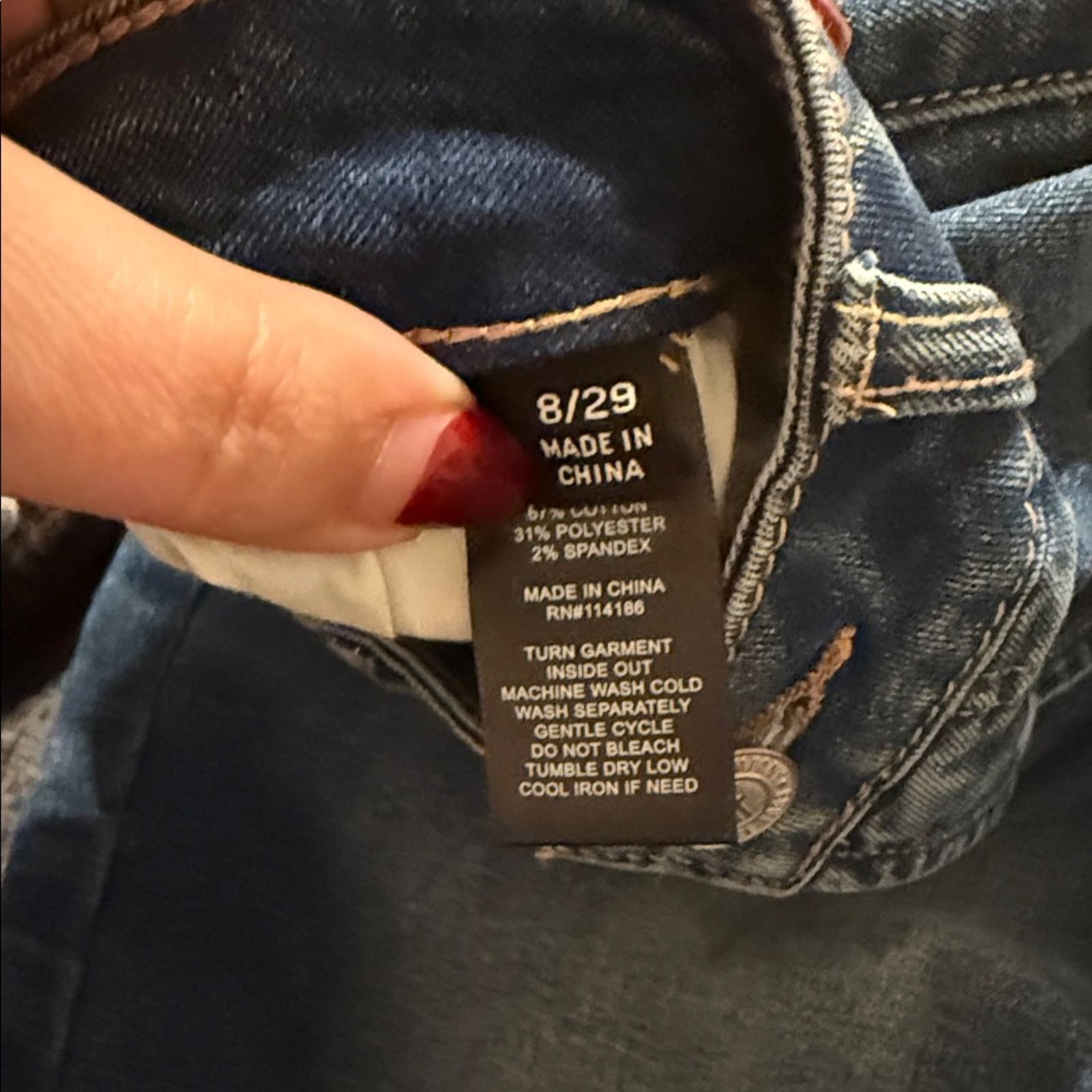 Frye FRYE high waited classic denim mom jeans 8 Size 30" / US 8 / IT 44 - 3 Thumbnail