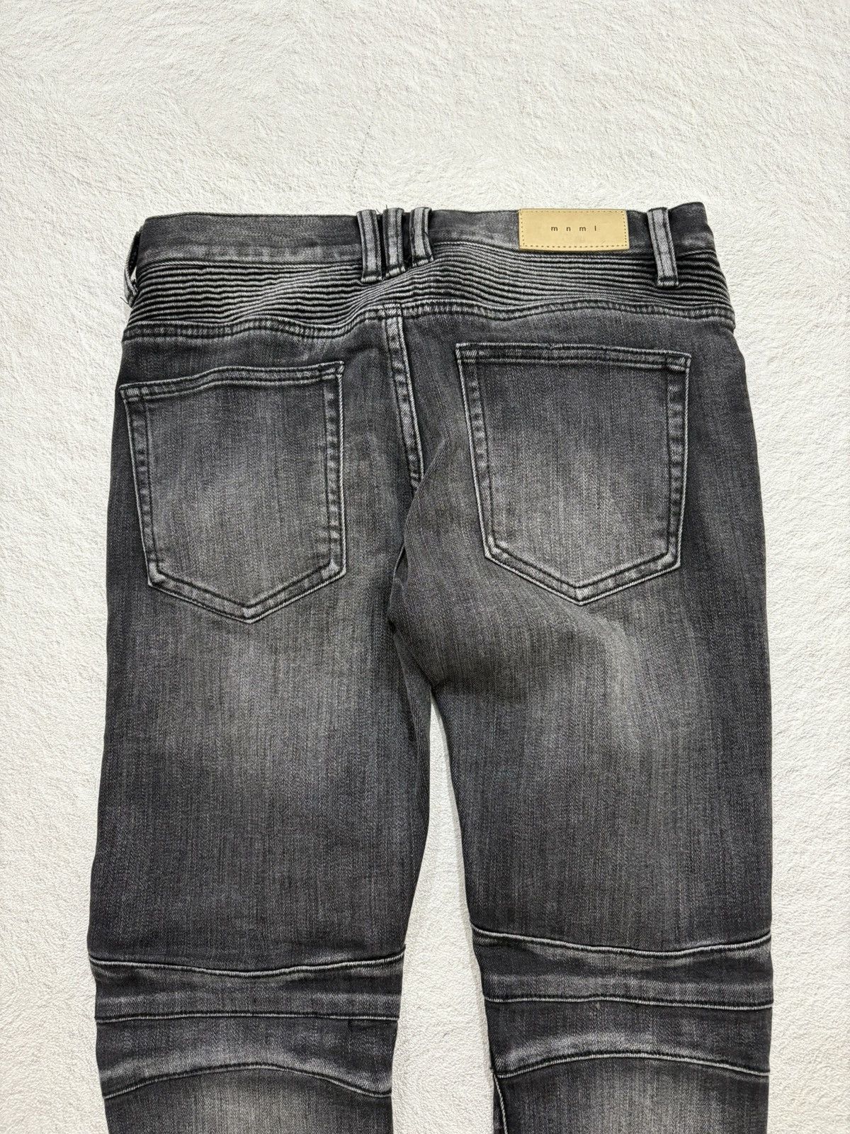 Balmain 2000s MNML Bikers jeans denim pants Size US 31 - 7 Thumbnail