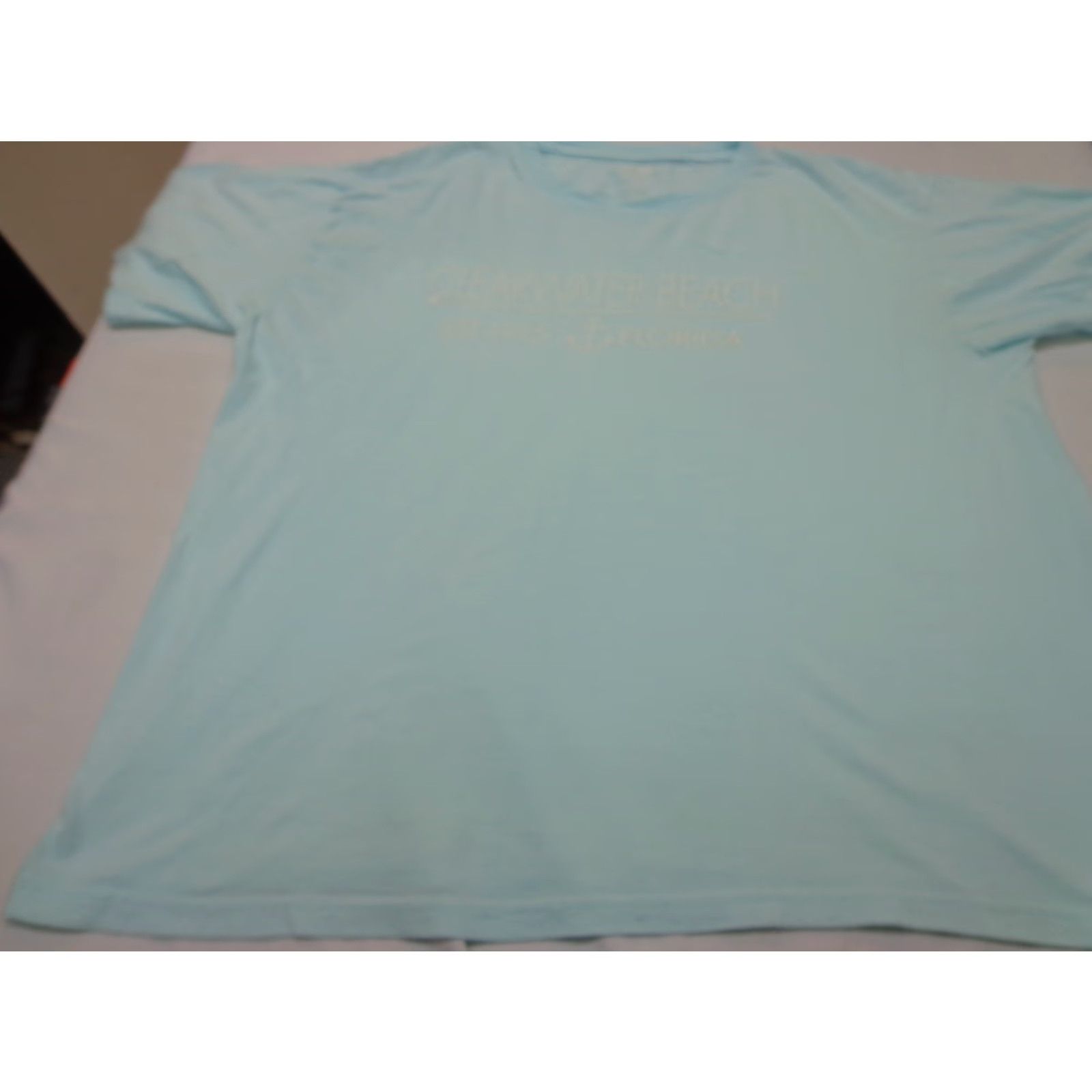 Vintage Surf Style T-Shirt Men's XL Blue Beach Surf Style Clearwater Beach Florida Light Blue T-Shirt XL Mens Blue Beach 90s? Size US XL / EU 56 / 4 - 2 Thumbnail