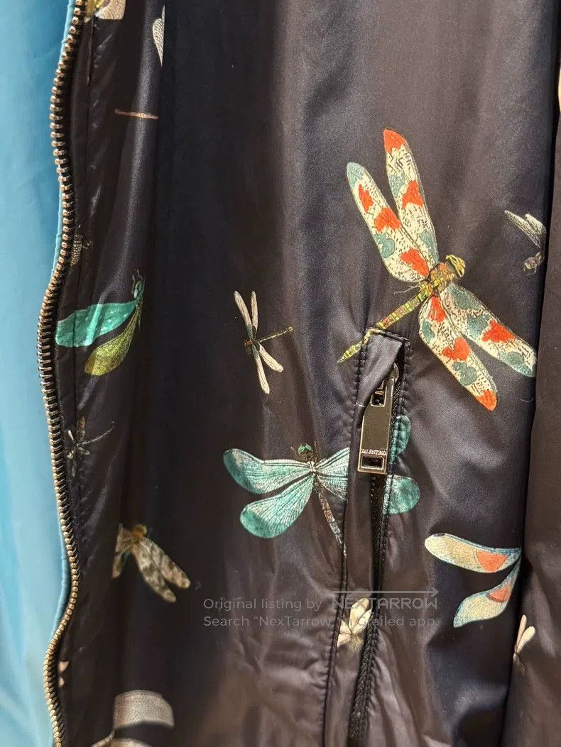 Valentino Valentino Double-zip reversible dragonfly-full printed jac Size US L / EU 52-54 / 3 - 6 Thumbnail