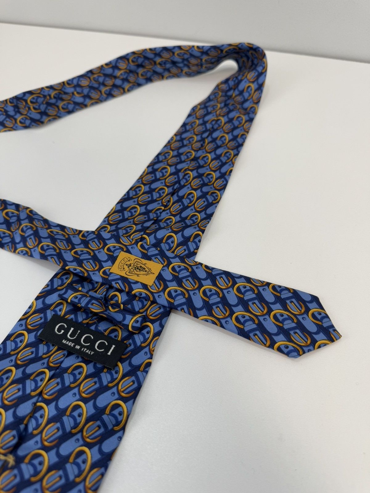 Gucci Rere! Vintage Gucci Tie Size ONE SIZE - 4 Thumbnail