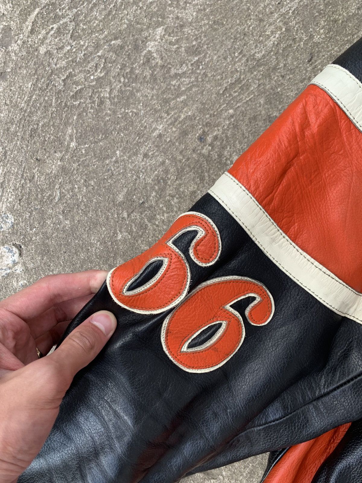 Japanese Brand Rare Vintage Echtes Leder “Hot Leathers” Biker Jacket Size US XL / EU 56 / 4 - 4 Thumbnail