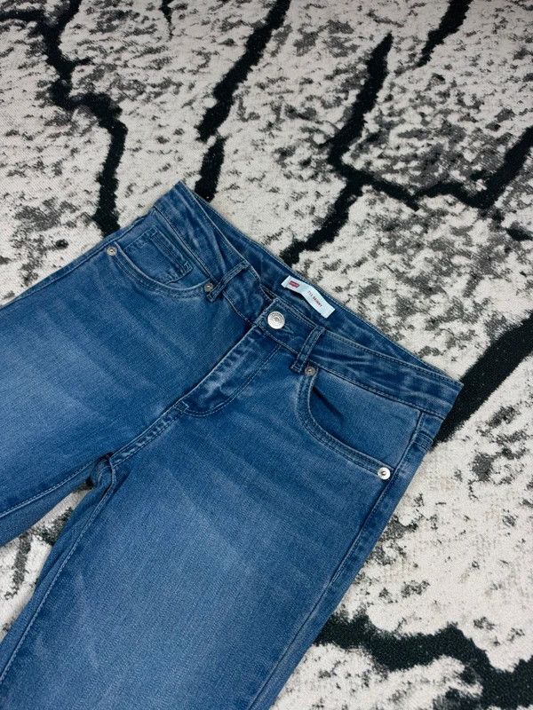 Levi's Levis 711 skinny jeans blue navy XS Size 28" / US 6 / IT 42 - 4 Thumbnail