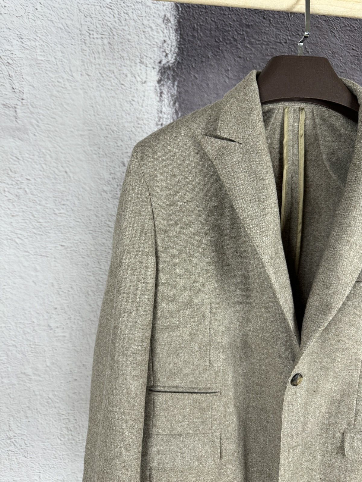 Ermenegildo Zegna Alexander Sachs Ermenegildo Zegna 2 button unlined blazer Size 46R - 4 Thumbnail