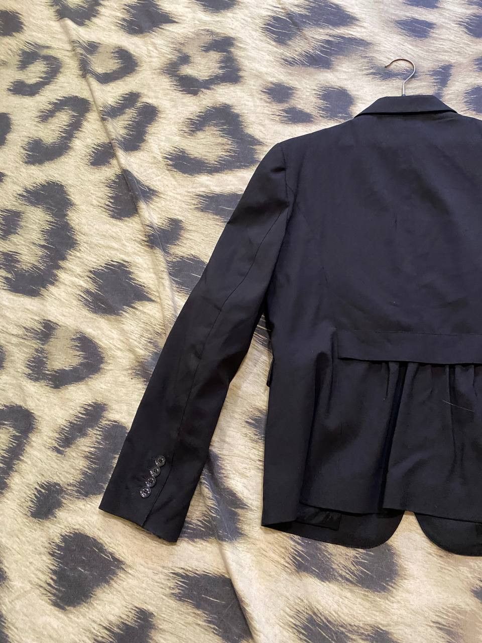 Burberry vintage Burberry blazer black Streetwear Y2K Size L / US 10 / IT 46 - 16 Thumbnail