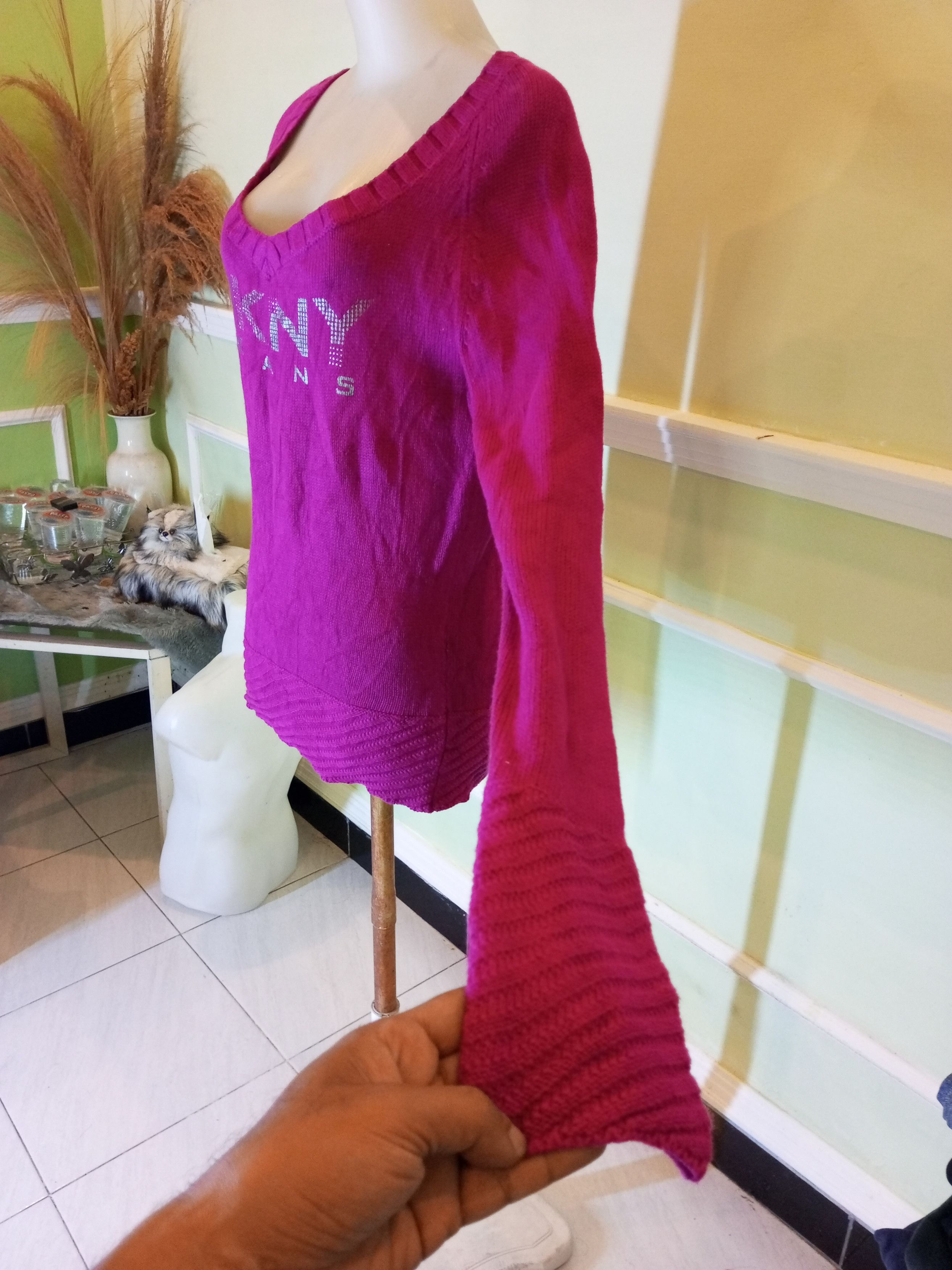 DKNY DKNY Donna Karan sweater good condition Size L / US 10 / IT 46 - 4 Thumbnail
