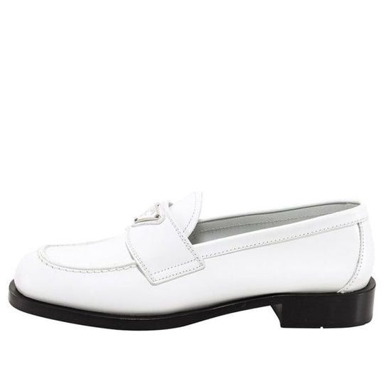 Prada Triangle-logo Patent Leather Loafers Size US 7.5 / IT 37.5 - 1 Thumbnail