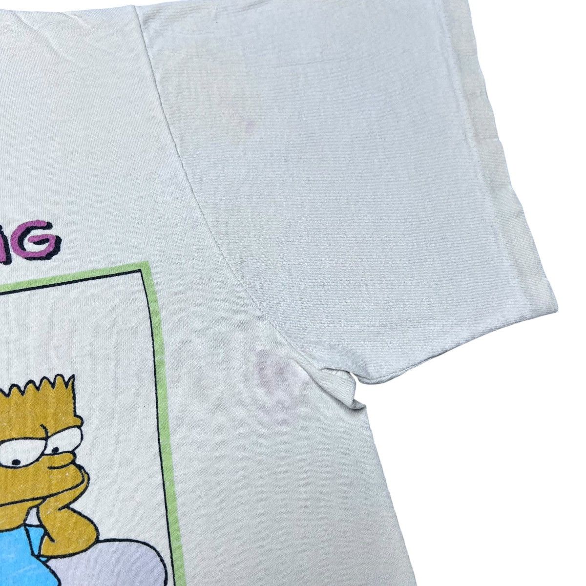 Changes × The Simpsons × Vintage 1989 The Simpsons Family Bonding Cartoon Graphic Changes Tee Size US L / EU 52-54 / 3 - 7 Thumbnail