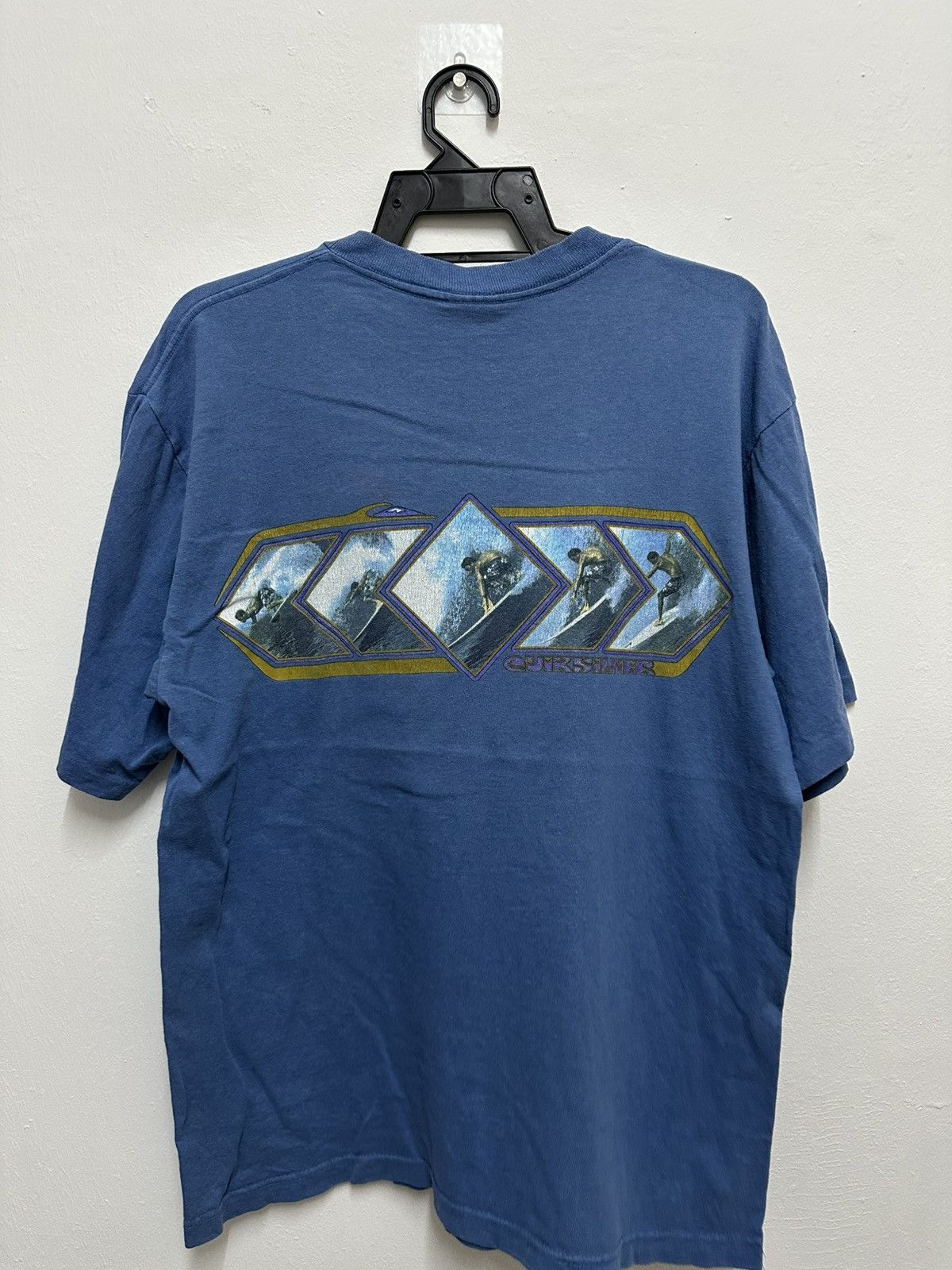 Quiksilver Vintage Quiksilver Usa Made Tshirt Size US M / EU 48-50 / 2 - 9 Thumbnail