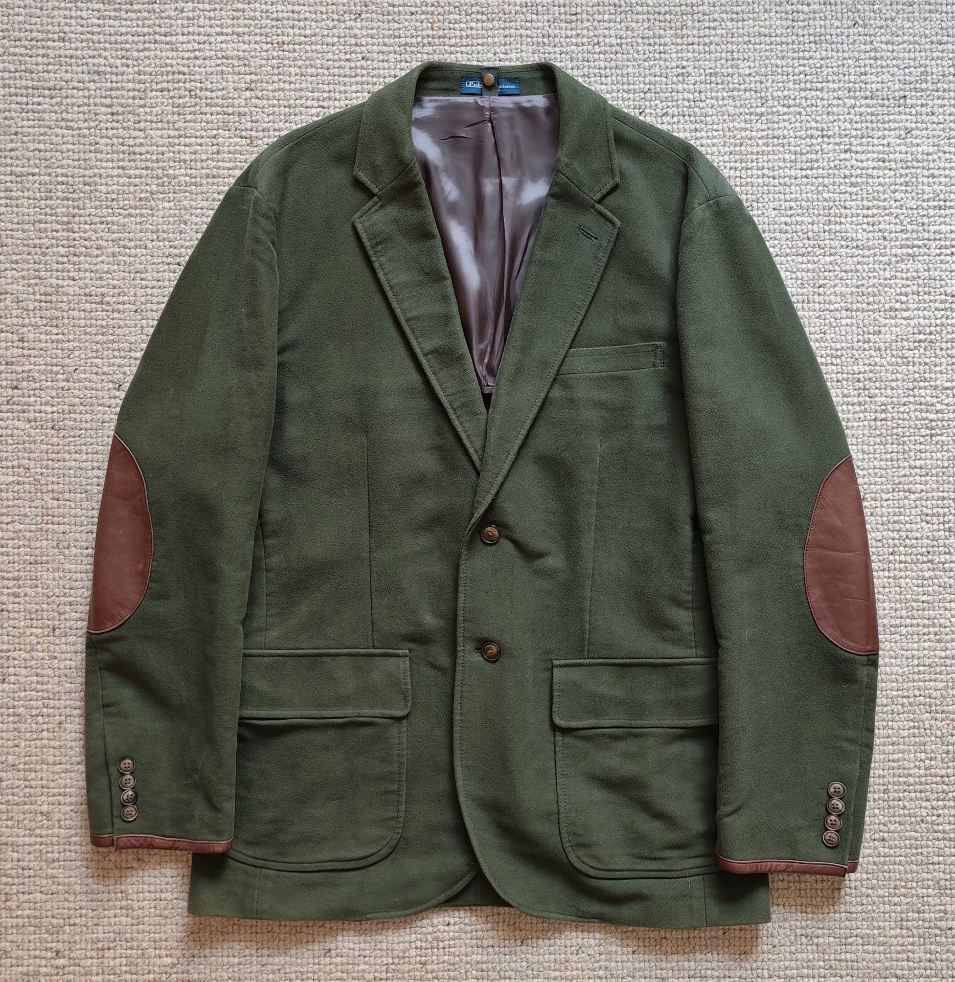 Polo Ralph Lauren Polo Ralph Lauren Suede Hunting Blazer Size US S / EU 44-46 / 1 - 1 Thumbnail