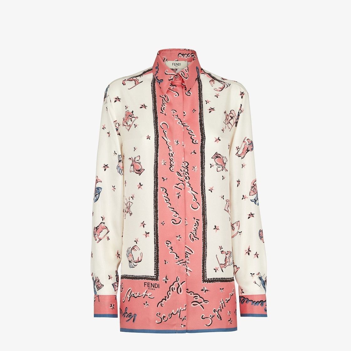 Fendi o1loc1c0824 Shirt in Multicolor Size M / US 6-8 / IT 42-44 - 1 Thumbnail