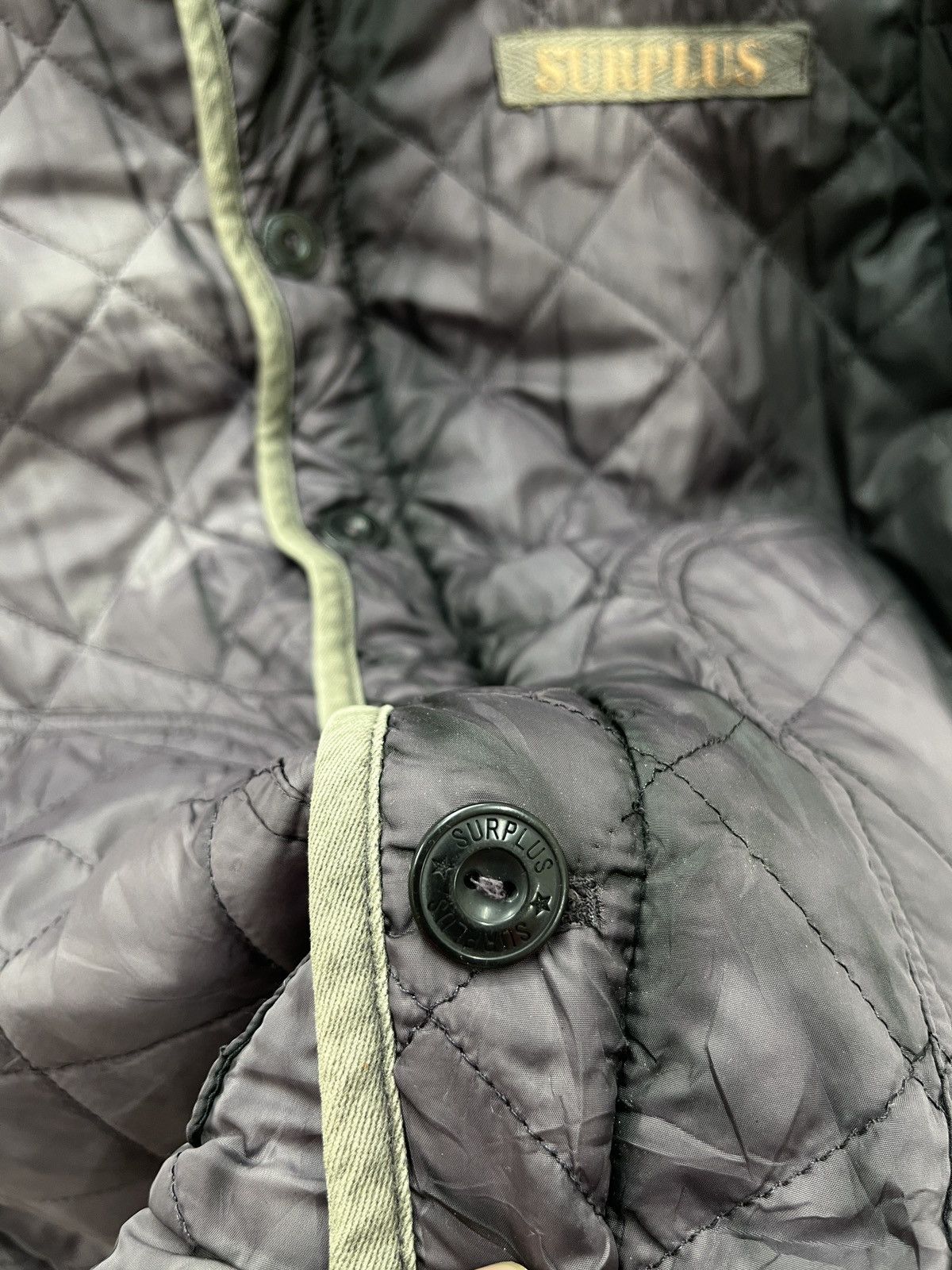 Japanese Brand 🔥🔥🔥ARCHIVE SURPLUS QUILTED SUN FADED JACKET Size US S / EU 44-46 / 1 - 14 Thumbnail