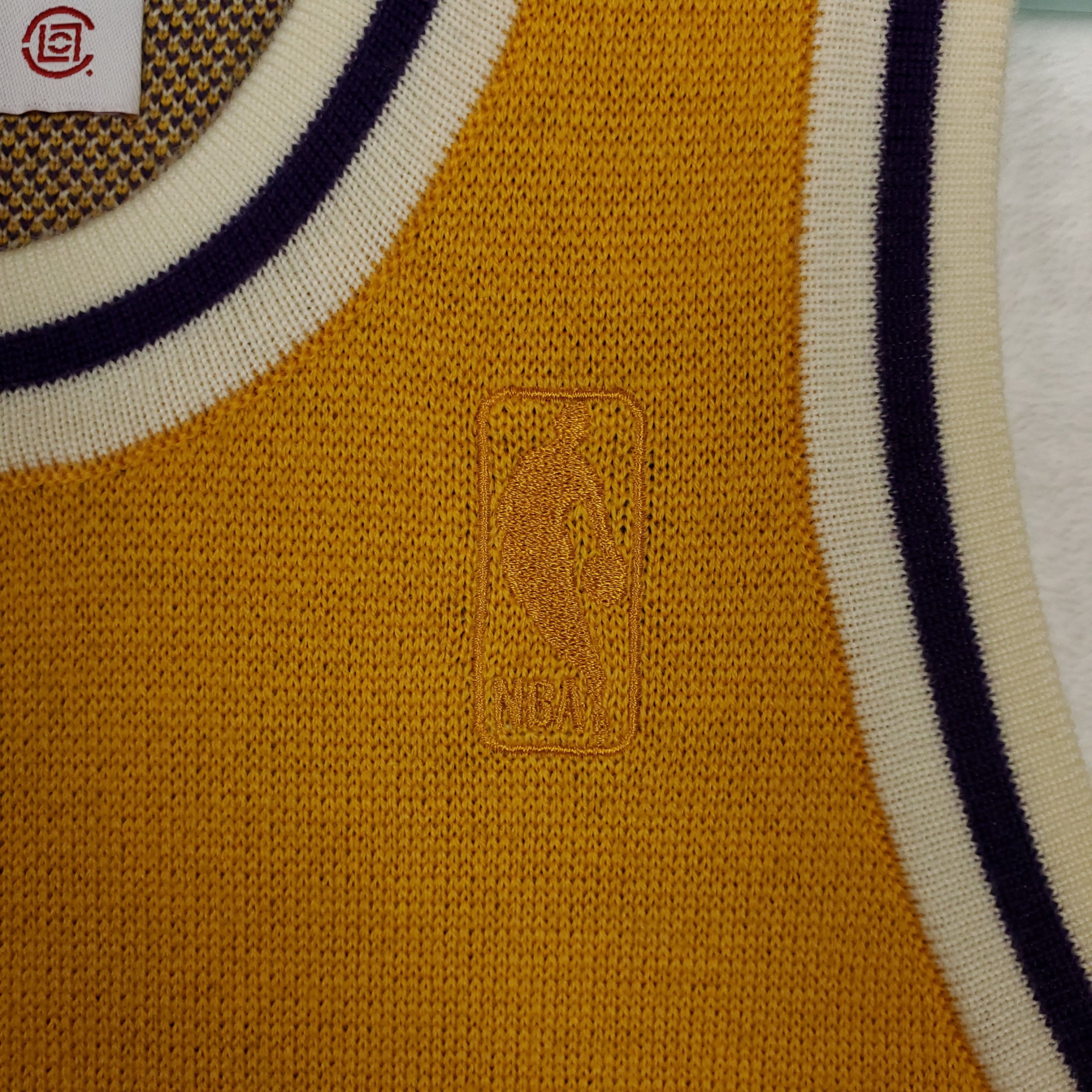 CLOT × Mitchell & Ness Cedric Ceballos LA Lakers Mitchell & Ness Knit Jersey XSmall Size US XS / EU 42 / 0 - 5 Thumbnail