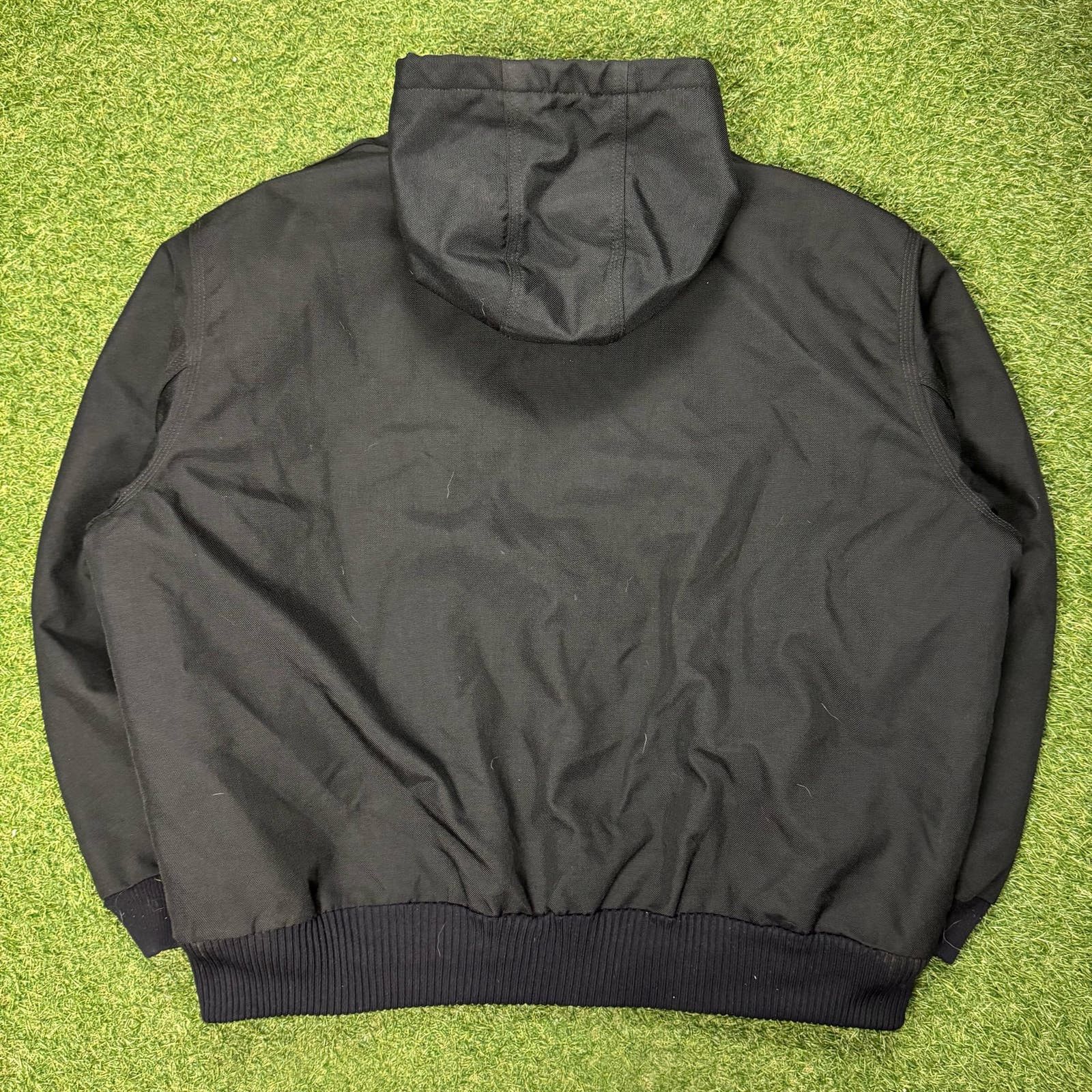 Carhartt Carhartt Workwear Y2K Black Rain Defender Hoodie Jacket Top Size US XXL / EU 58 / 5 - 8 Preview