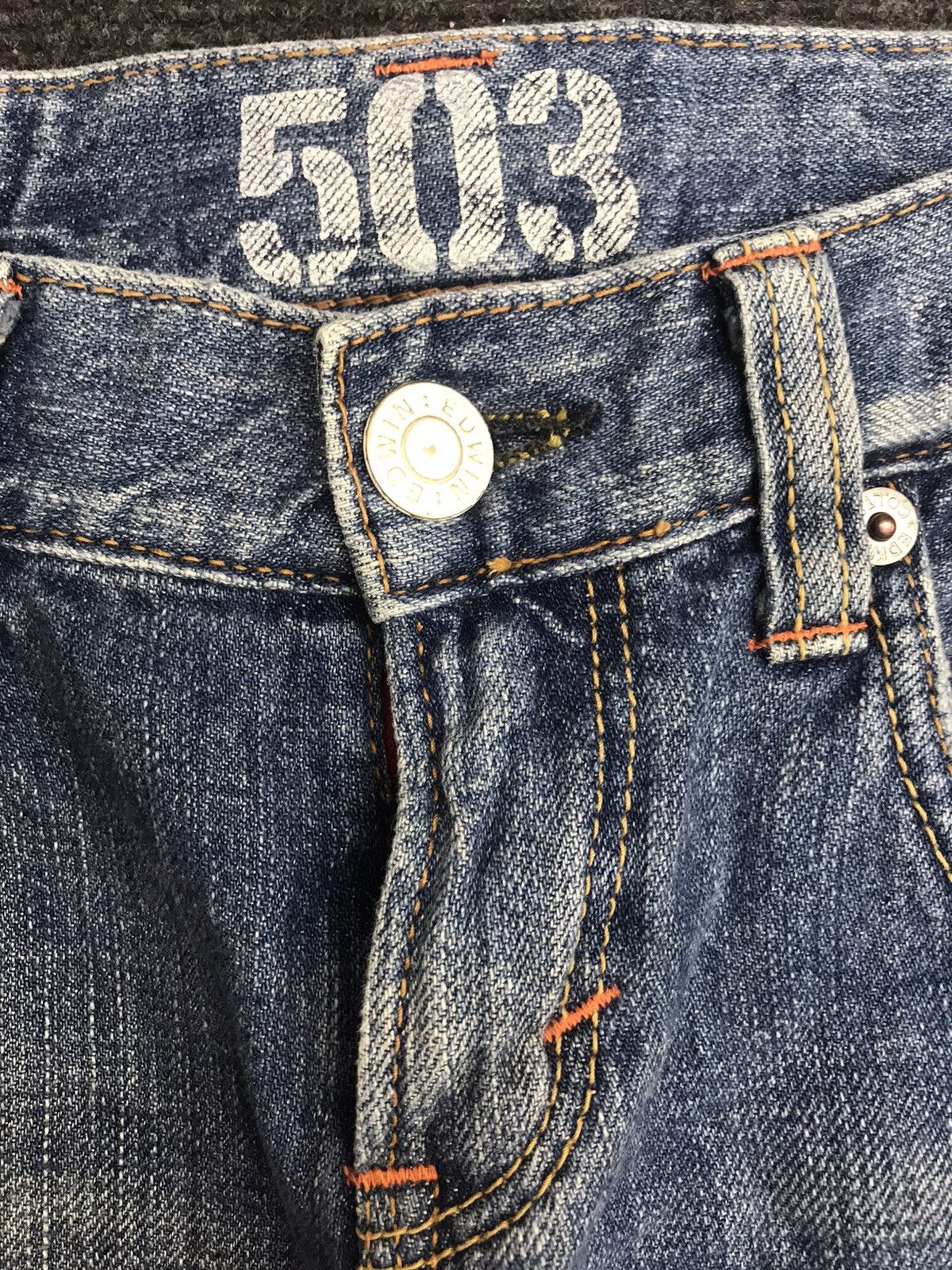 Edwin Flare🔥EDWIN 503 Flare Archival Fades Jeans F8 Size US 30 / EU 46 - 8 Thumbnail