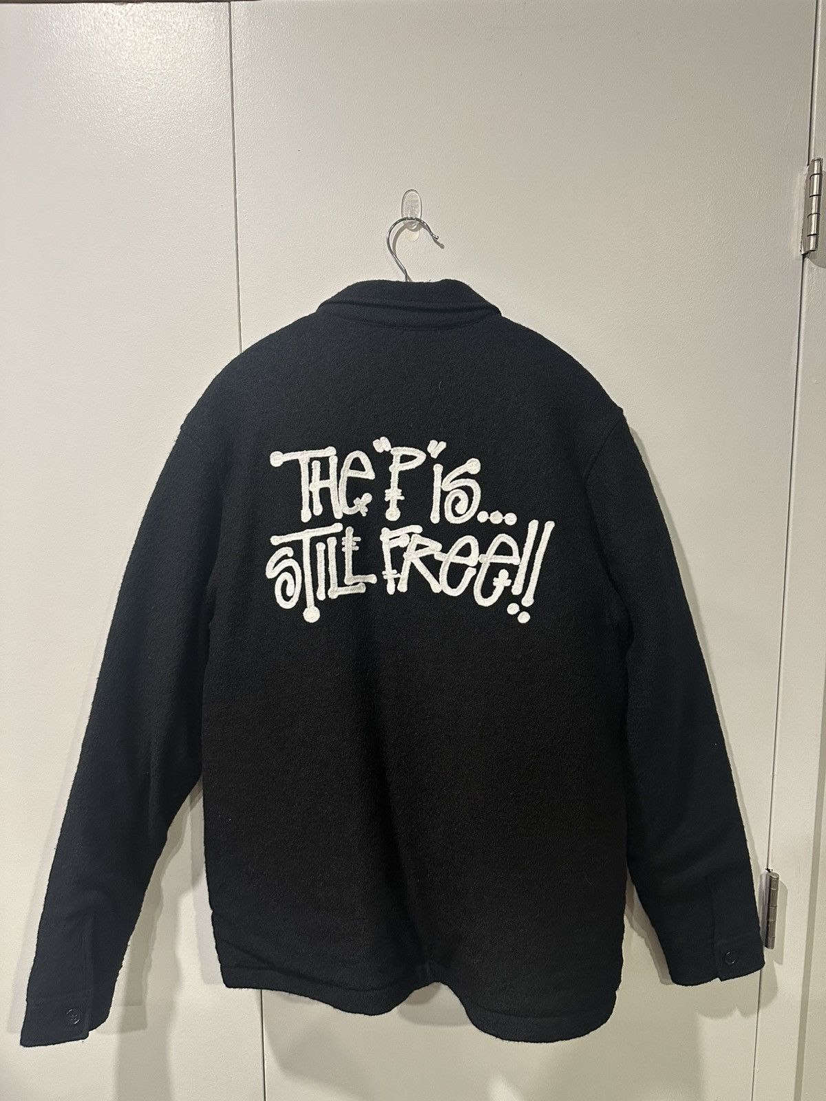 ジャケット・アウター stussy patta Boiled Wool Overshirt stussy patta Boiled Wool Overshirt