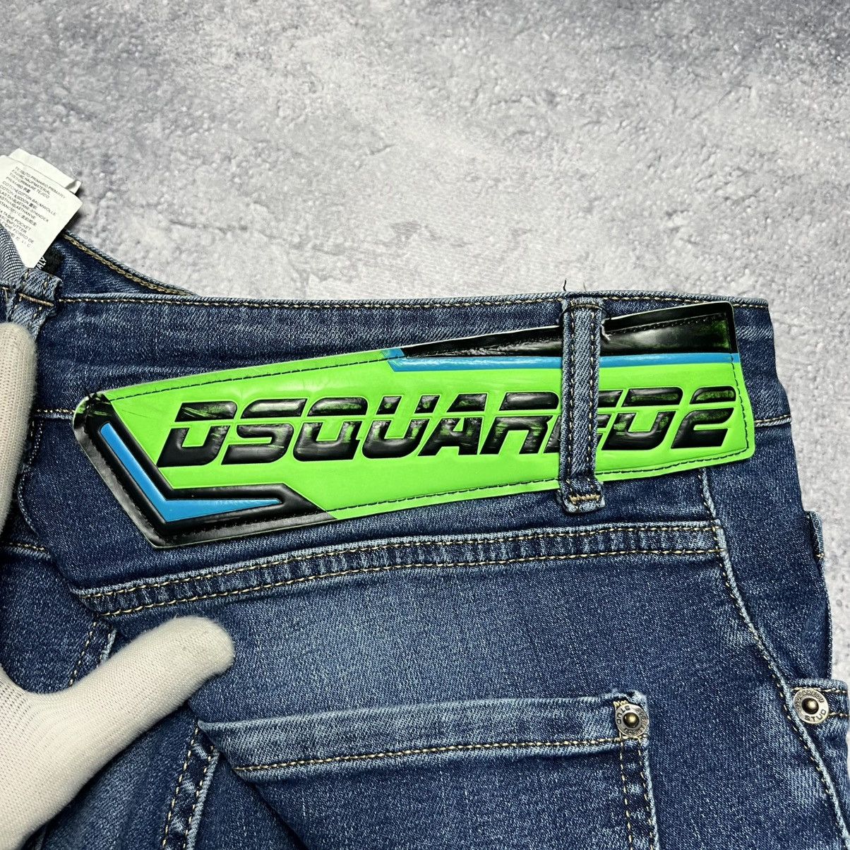 Dsquared2 Vintage Dsquared2 Distressed Denim Blue Jeans Italy Size 32" / US 10 / IT 46 - 20 Thumbnail
