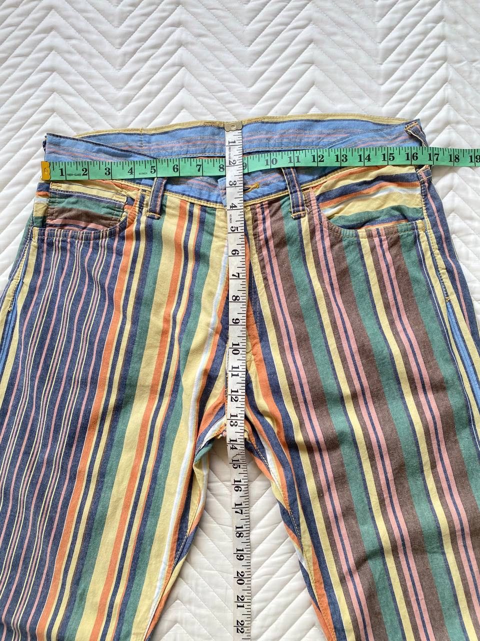 Evisu Evisu Genes Bohemian Stripe Denim Size US 34 / EU 50 - 3 Thumbnail